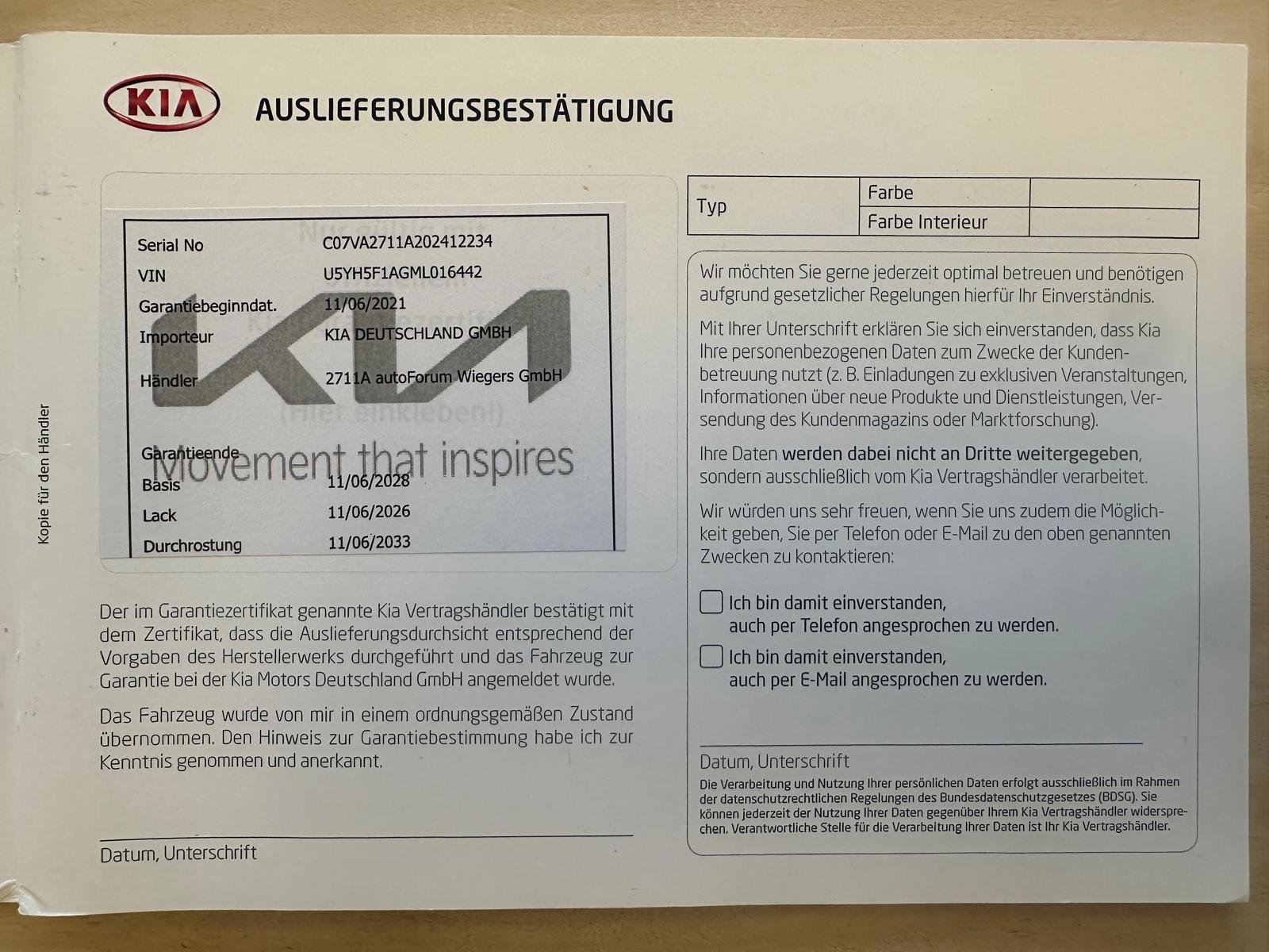 Foto van Kia Xceed