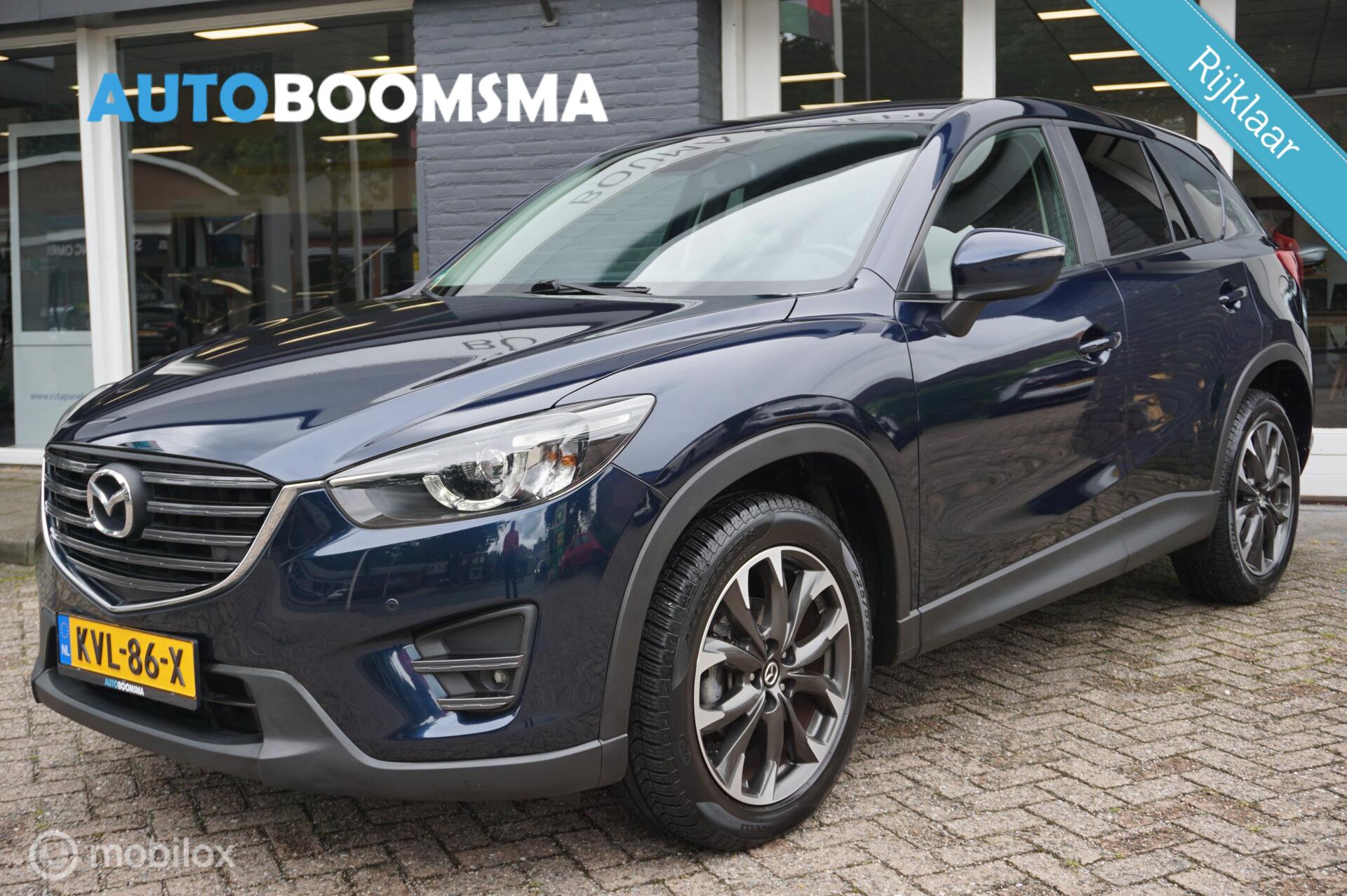Mazda Cx-5 2.0 SkyActiv-G 165pk Nakama Clima Cruise Navi Led 2016 - voorkant