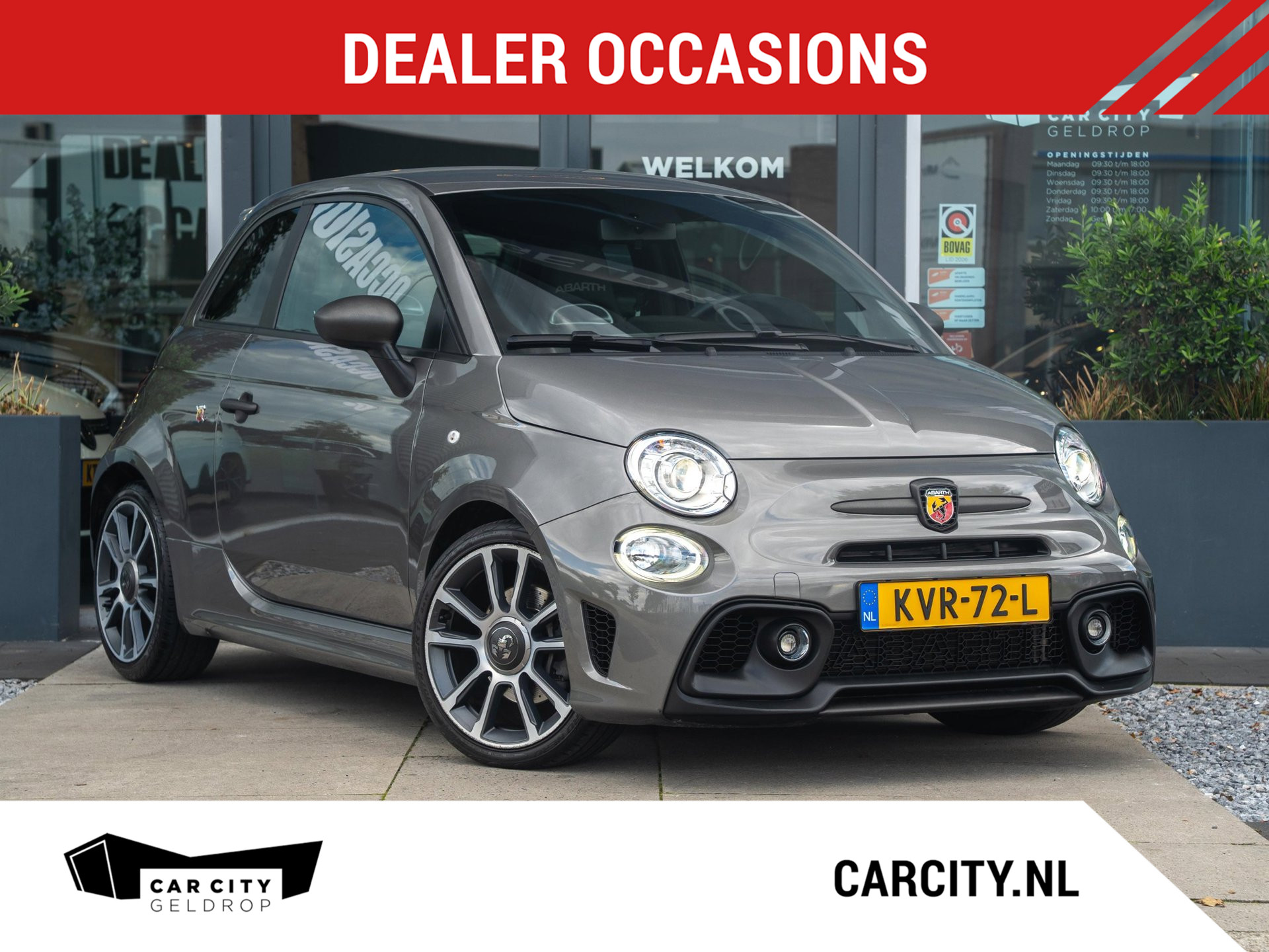 Abarth 595 1.4 T-Jet Turismo | Xenon | Beats | Dimond Stitching 2023 - voorkant