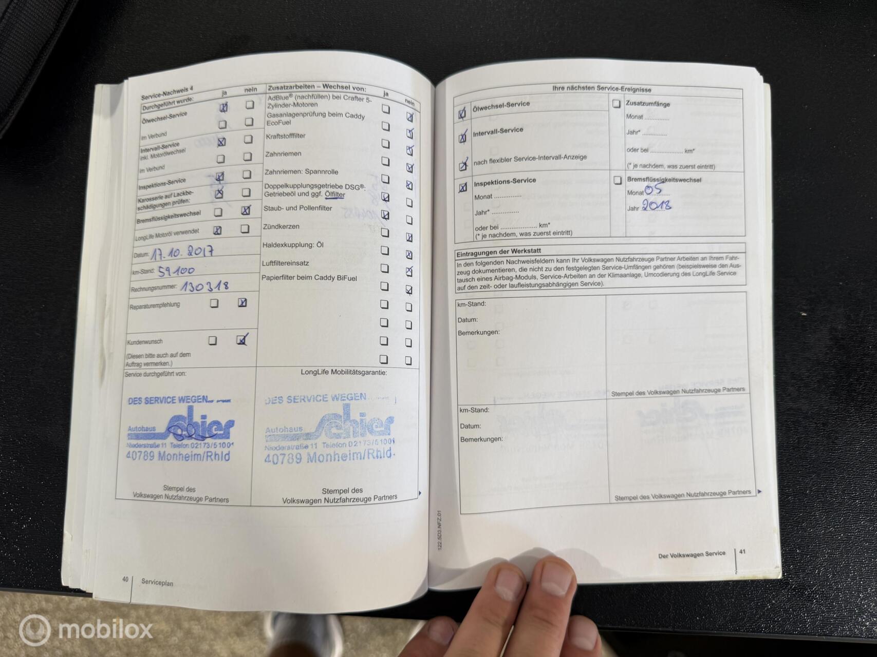 Foto van Volkswagen Caddy Combi