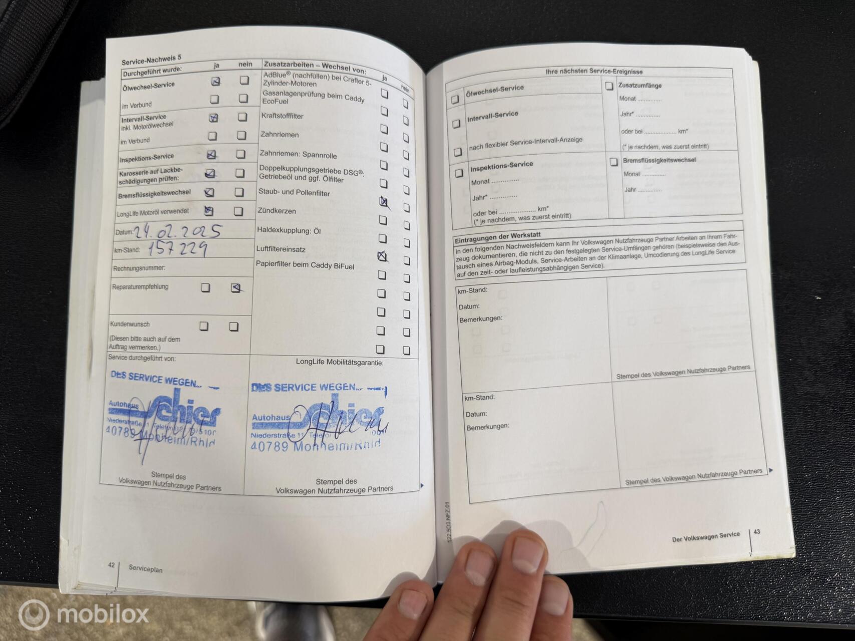 Foto van Volkswagen Caddy Combi