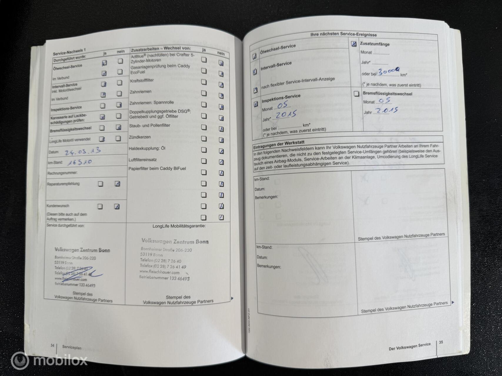 Foto van Volkswagen Caddy Combi
