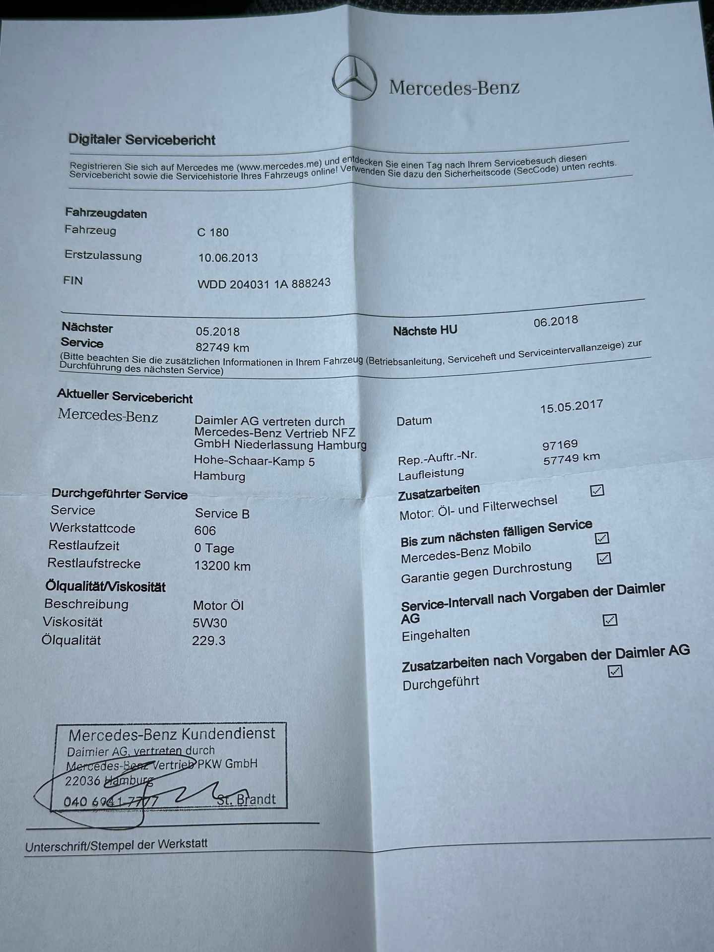 Foto van Mercedes-Benz C-klasse
