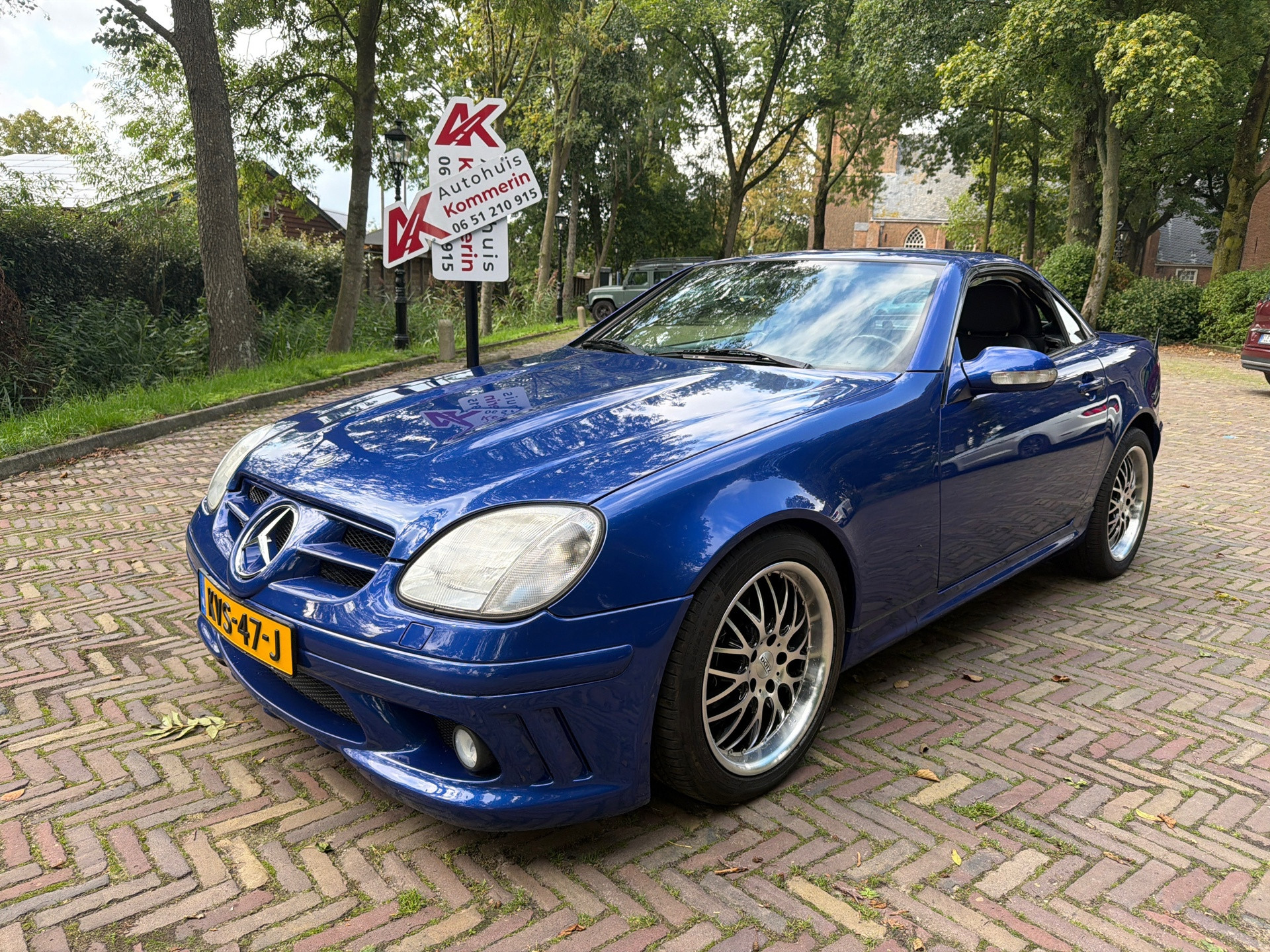 Mercedes-Benz Slk-klasse Mercedes-Benz SLK-klasse 320. Zeer mooie auto compl. history 1999 - voorkant