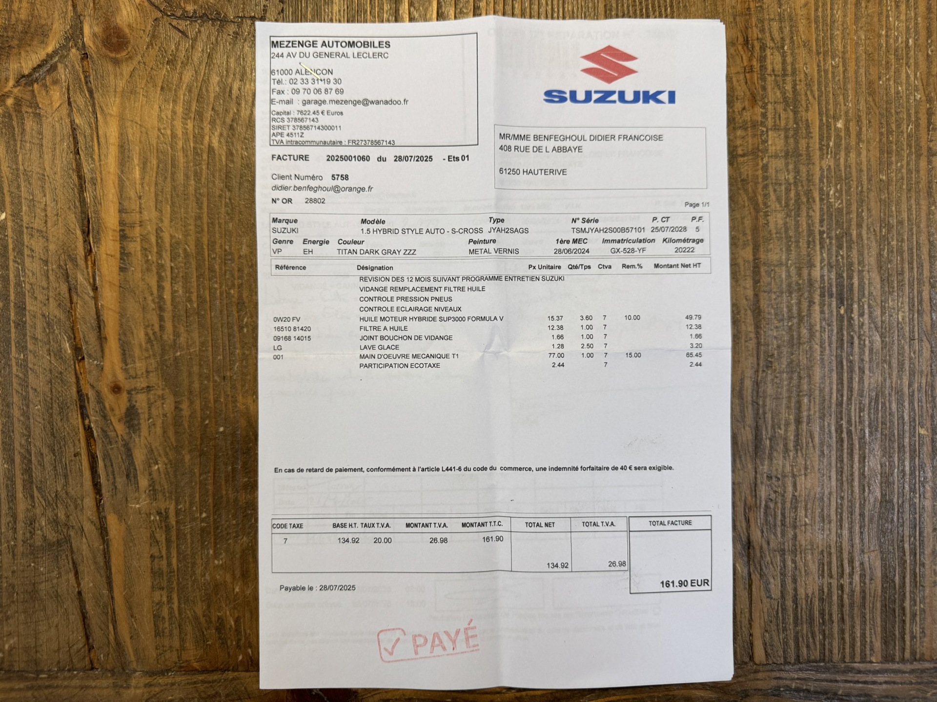 Foto van Suzuki S-cross