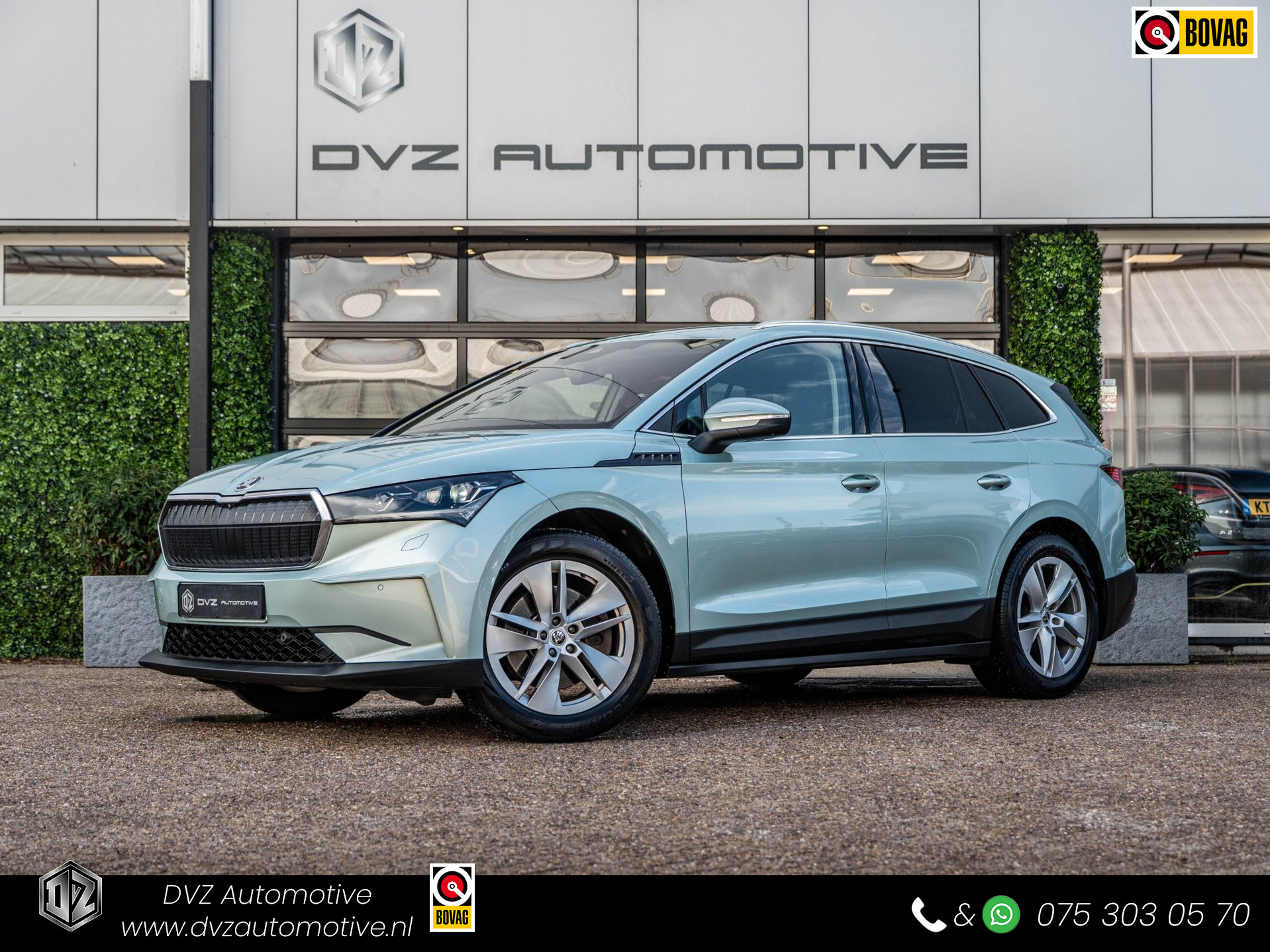 Skoda Enyaq Iv 80 Business Edition | SOH 93% | WLTP 497KM | Surround View | Alcantara Pack | ACC 2022 - voorkant
