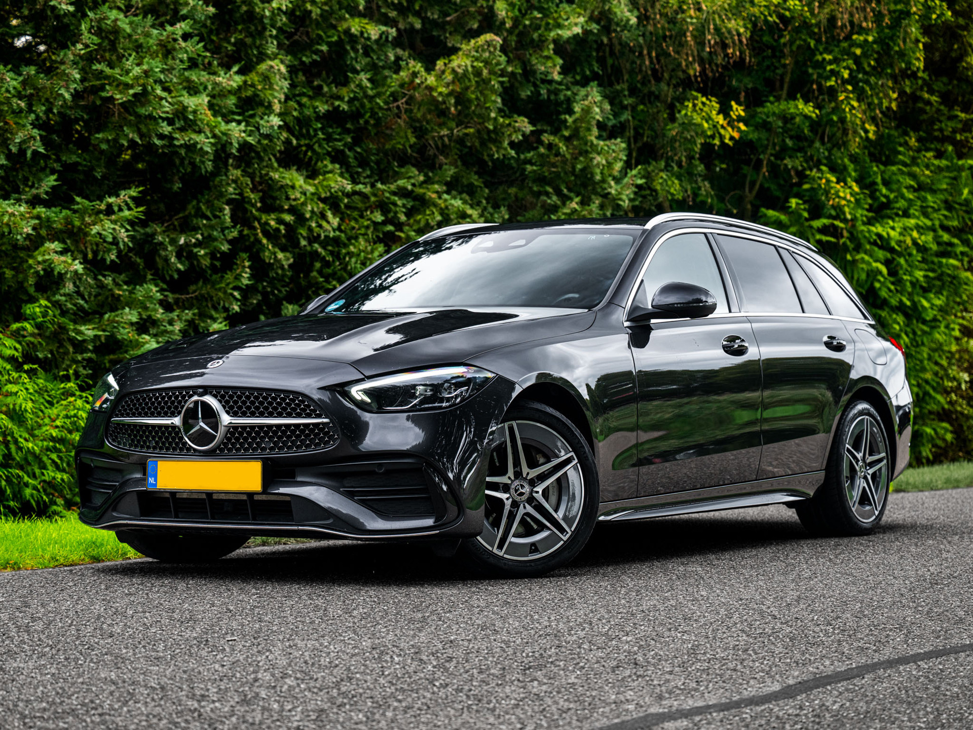 Mercedes-Benz C-klasse Estate 300 e AMG Line | 1e Eig | Dealer Oh | BTW 2023 - voorkant