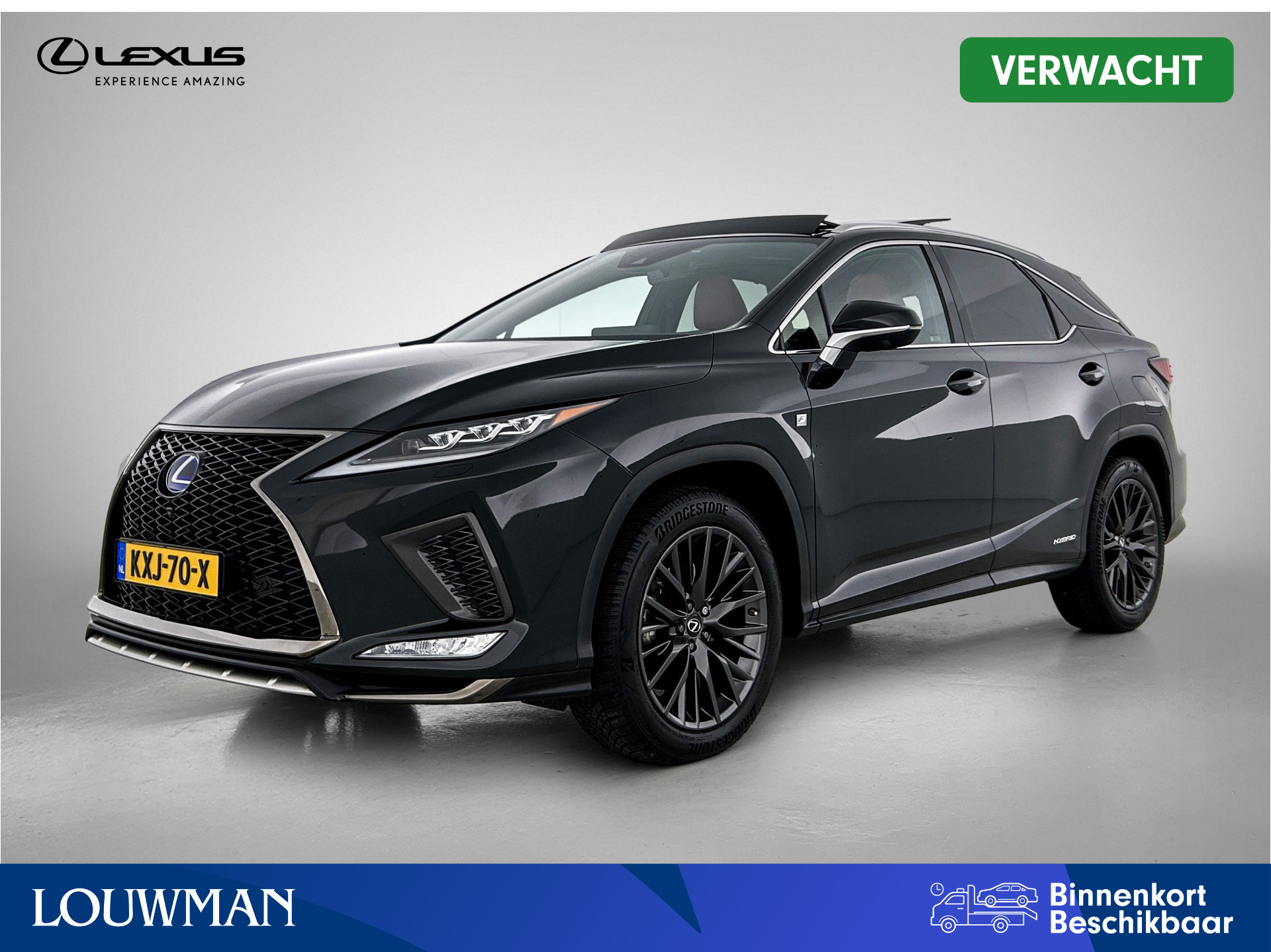 Lexus RX 450h 4WD F Sport Line 2020 - voorkant