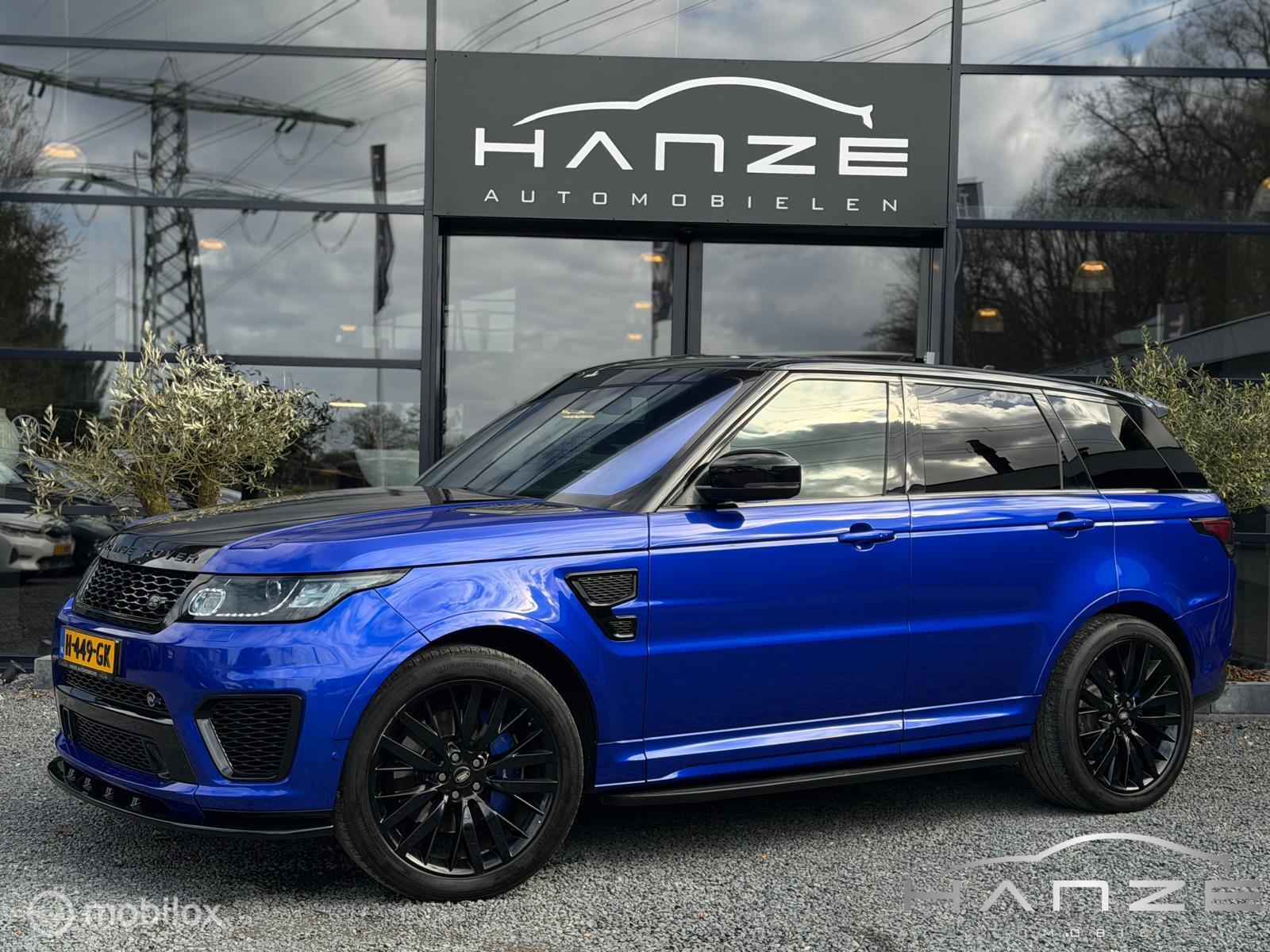 Land Rover Range Rover Sport 5.0 V8 Supercharged SVR MAXTON 2015 - voorkant