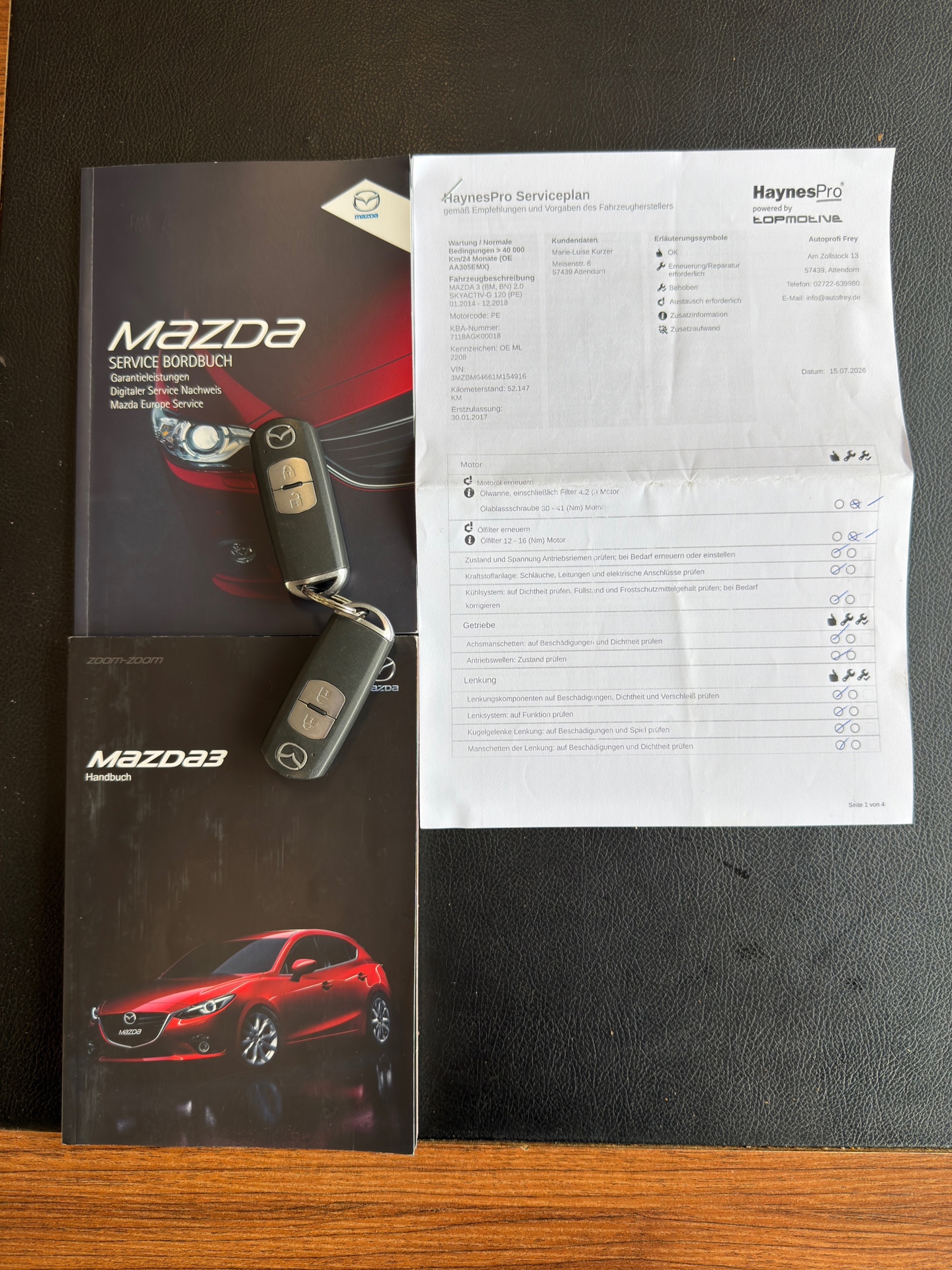 Foto van Mazda 3