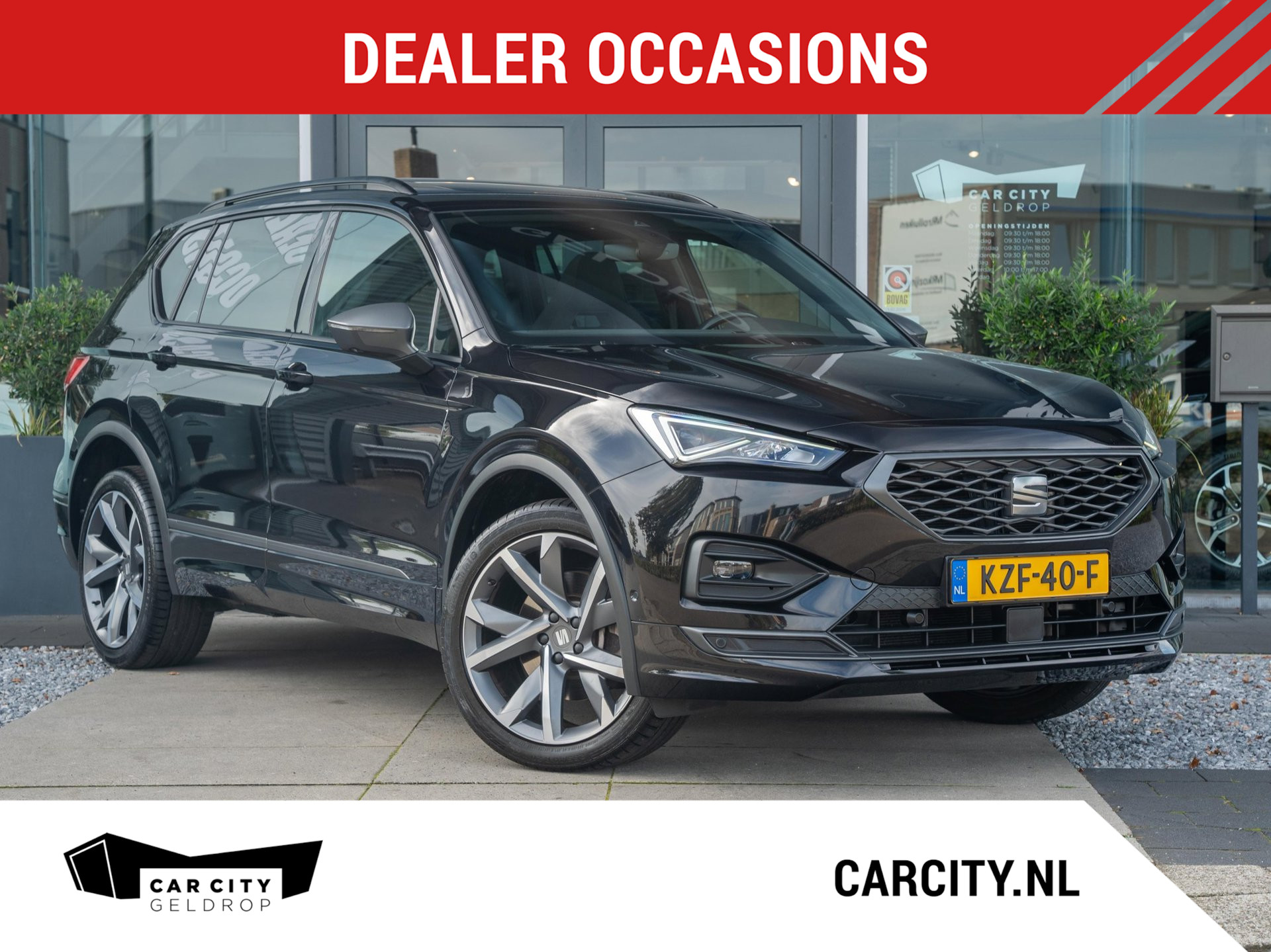 Seat Tarraco 1.4 TSI eHybrid 245pk PHEV FR | Panorama | Trekhaak | 360 Camera 2024 - voorkant