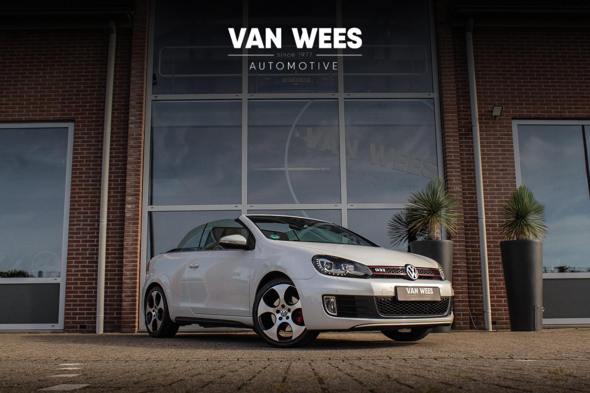 Volkswagen Golf Cabrio 2.0 TSI GTI | 2e eigenaar | DSG | Xenon | Stoelverwarming | Climatronic | Cruise control | Navigatie | Bluetooth | PDC | 18 inch Detroit | Origineel 2015 - voorkant