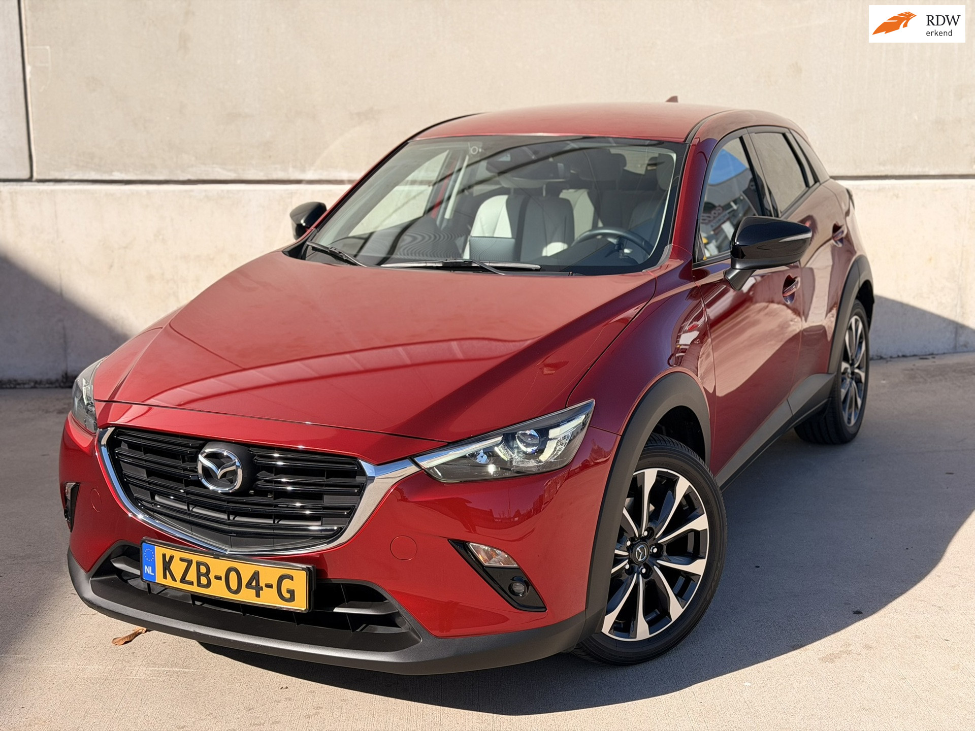 Mazda Cx-3 2.0 SkyActiv-G 121 Luxury Aut. Leder/alca CarPlay Keyless Cruise 2021 - voorkant