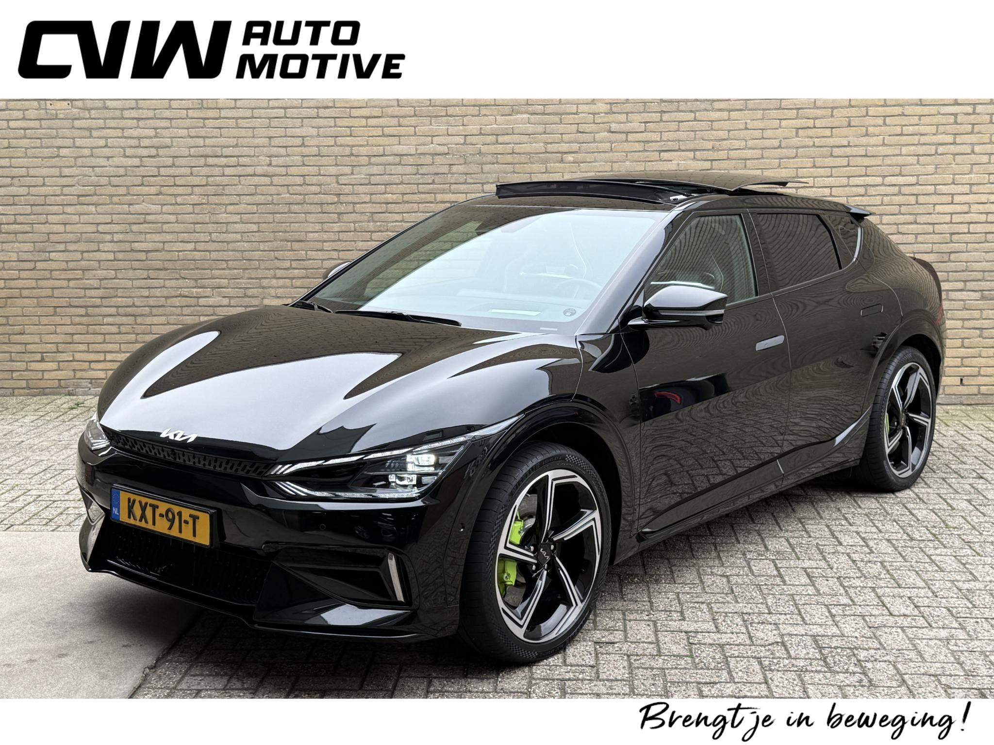 Kia Ev6 GT AWD 77.4 kWh | SOH 97% | Panoramadak | 2023 - voorkant