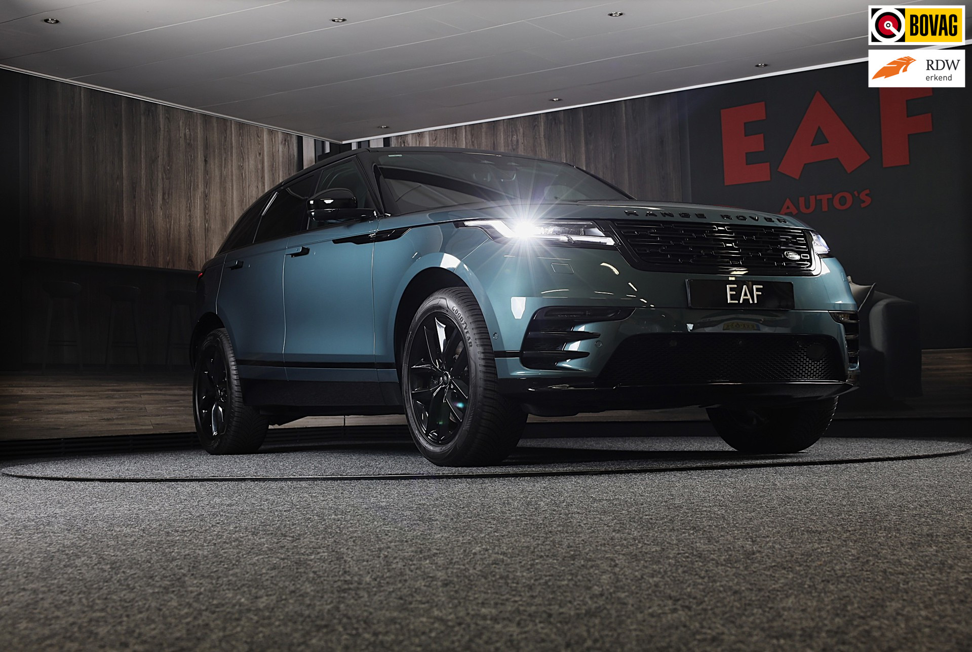 Land Rover Range Rover Velar 2.0 P400e Edition / Head Up / 360 Camera / Two Tone Leder / Acc / Lane Assist / Dode Hoek / Trekhaak 2025 - voorkant