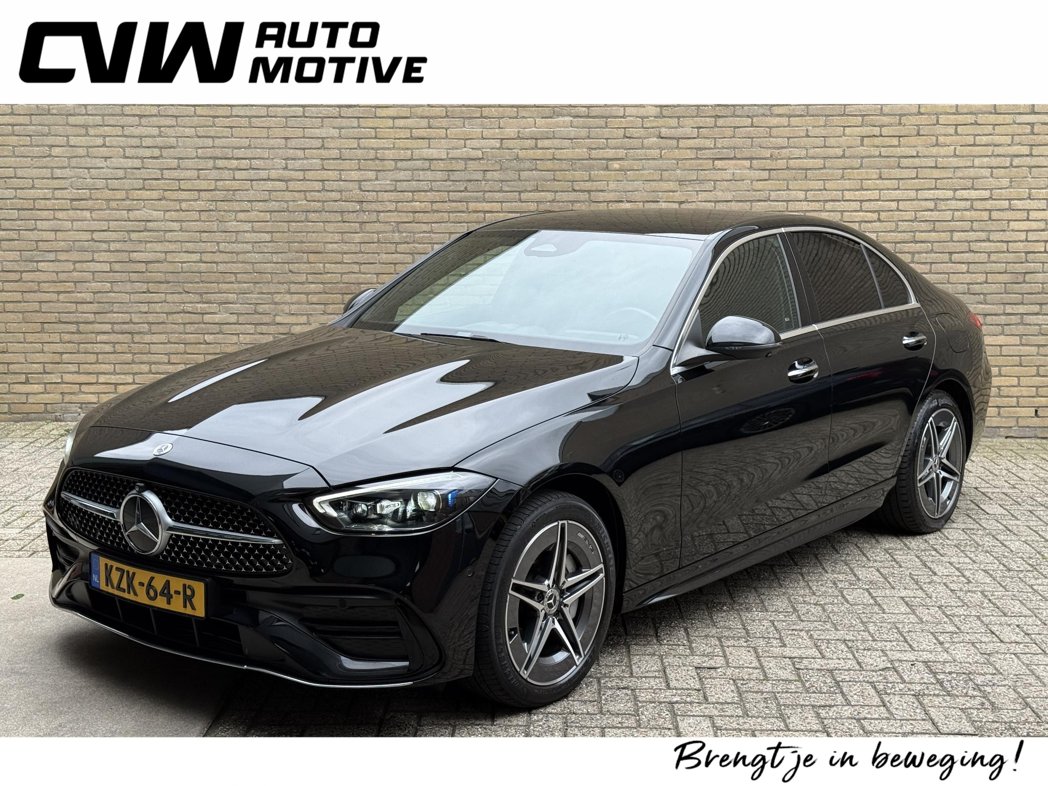 Mercedes-Benz C-klasse 300 e AMG Line | 3 fase | Trekhaak wegklapbaar | 2022 - voorkant