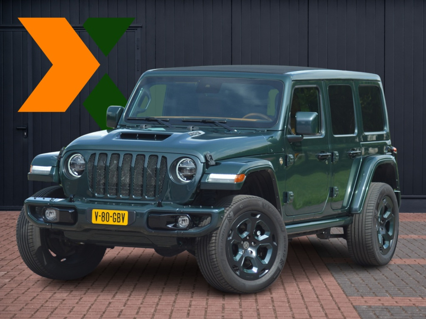 Jeep Wrangler Unlimited Rubicon 392 2022 - voorkant