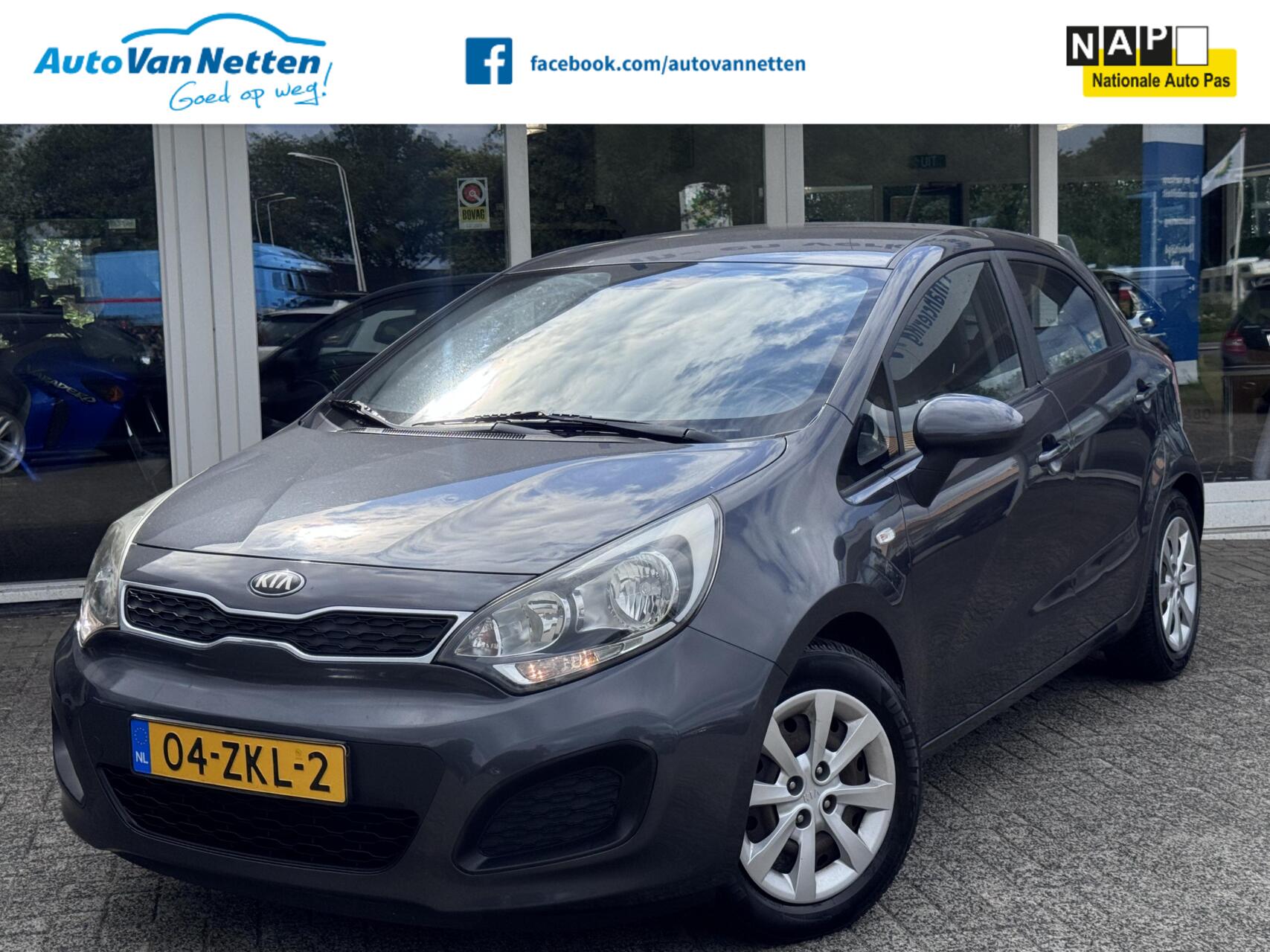 Kia Rio 1.2 CVVT Comfort Pack 2012 - voorkant
