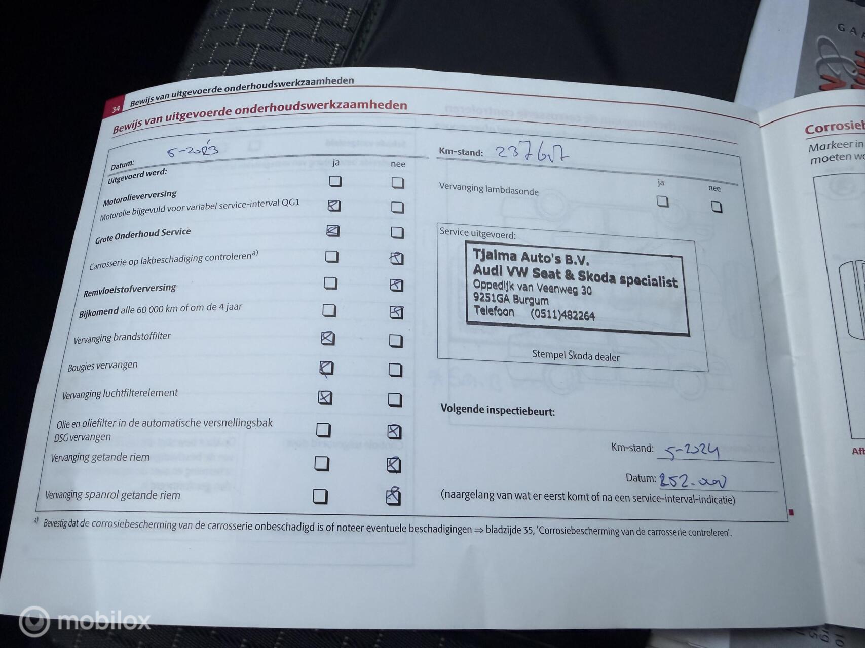 Foto van Skoda Superb