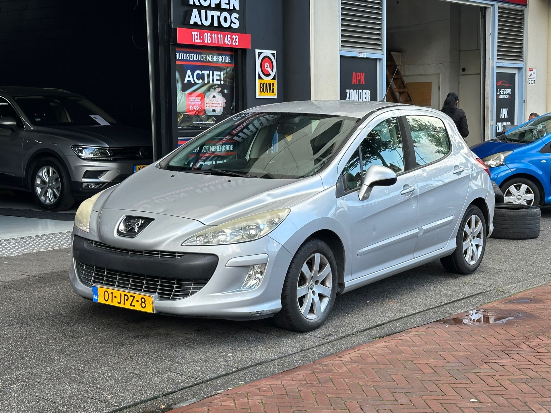 Peugeot 308 1.6 VTi Style 5 Deurs Leer Clima 2009 - voorkant