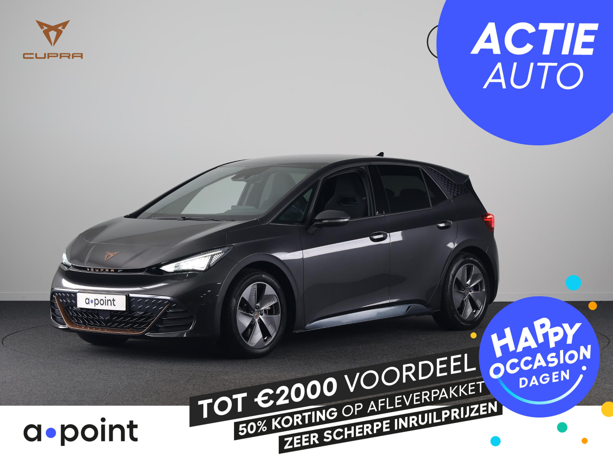 Cupra Born 150 KW 58/62 KWH Impulse 62 kWh 2024 - voorkant