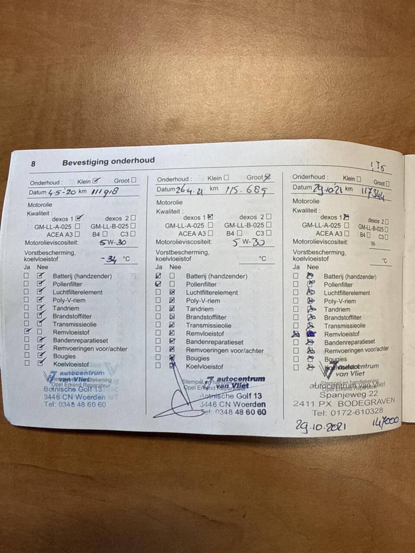 Foto van Opel Astra