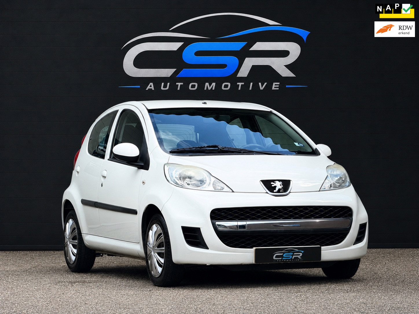 Peugeot Peugeot 107 1.0|NAP|AIRCO|5DRS|NIEUWEAPK+BEURT|BOEKJES|3EIG! 2009 - voorkant