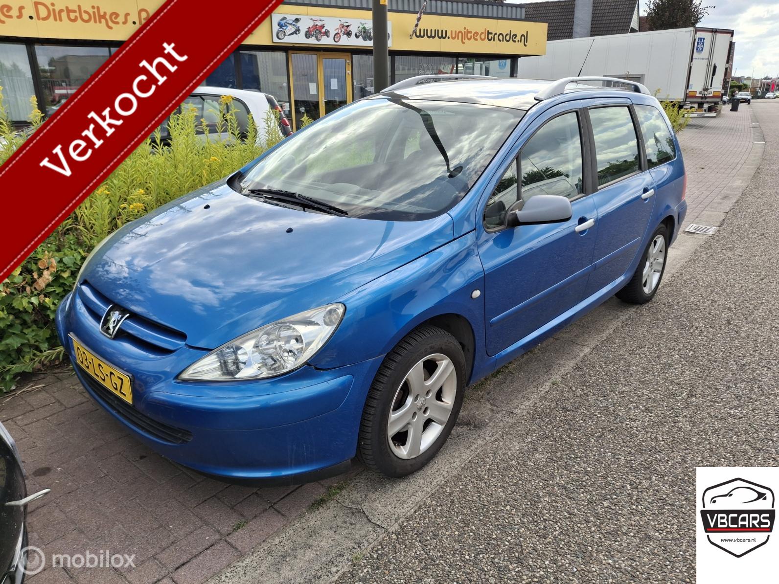 Peugeot 307 1.6 16V 2003 - voorkant