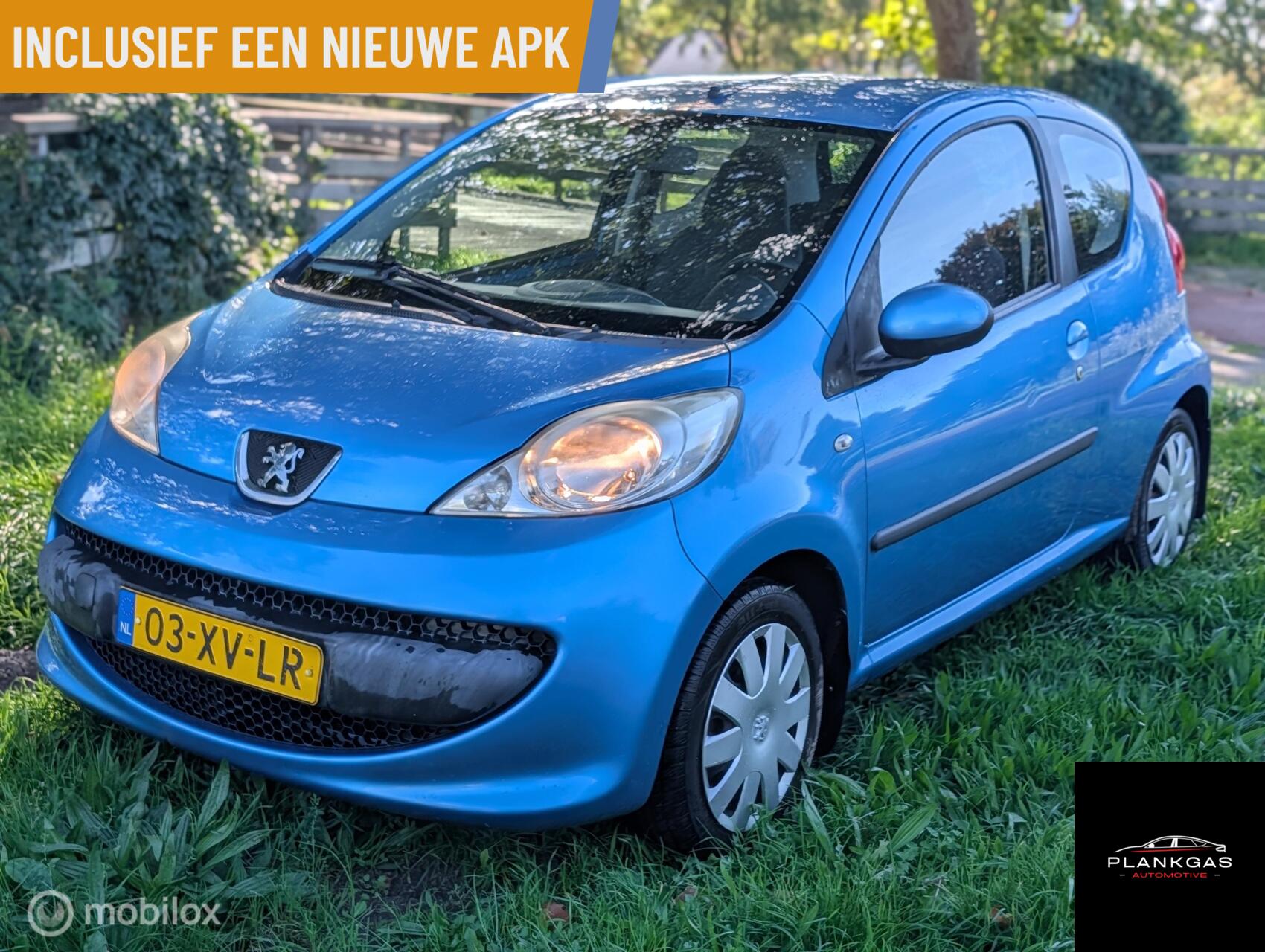 Peugeot Peugeot 107 1.0-12V XS 2007 - voorkant