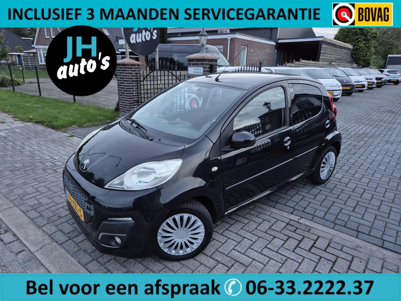 Peugeot Peugeot 107 1.0 Envy 5-DRS | 1-EIGENAAR | OH-BEURT+NW APK 2012 - voorkant