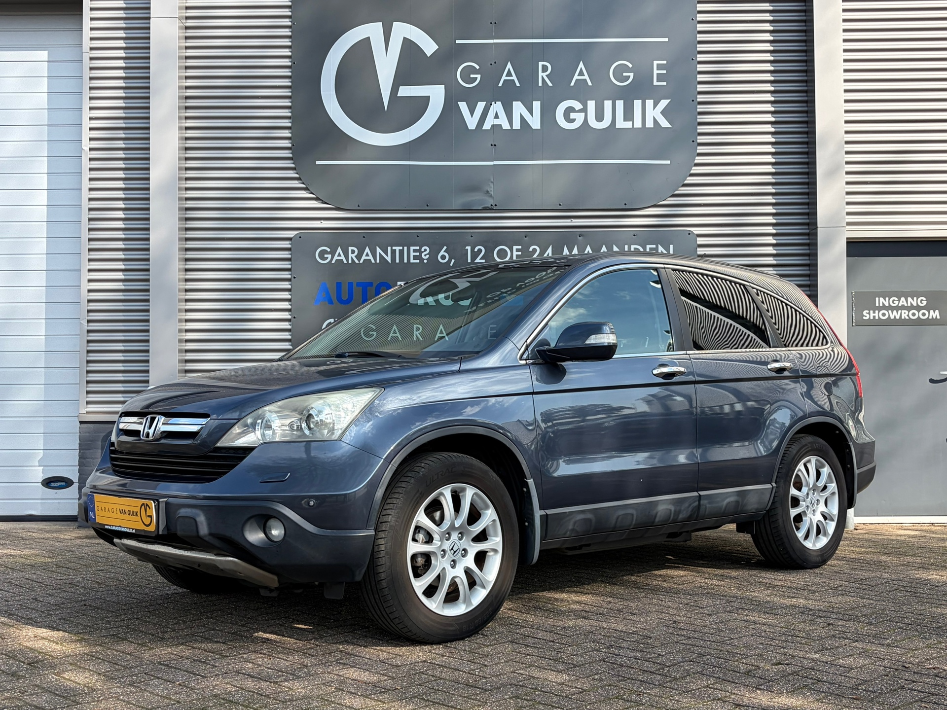 Honda Honda Cr-v 2.0i Executive 150PK Automaat,Trekhaak,Panodak,Clima,Cruise,Carplay,Isofix,Camera,Stoelverwarming,ElektrRamen+Spiegels 2008 - voorkant
