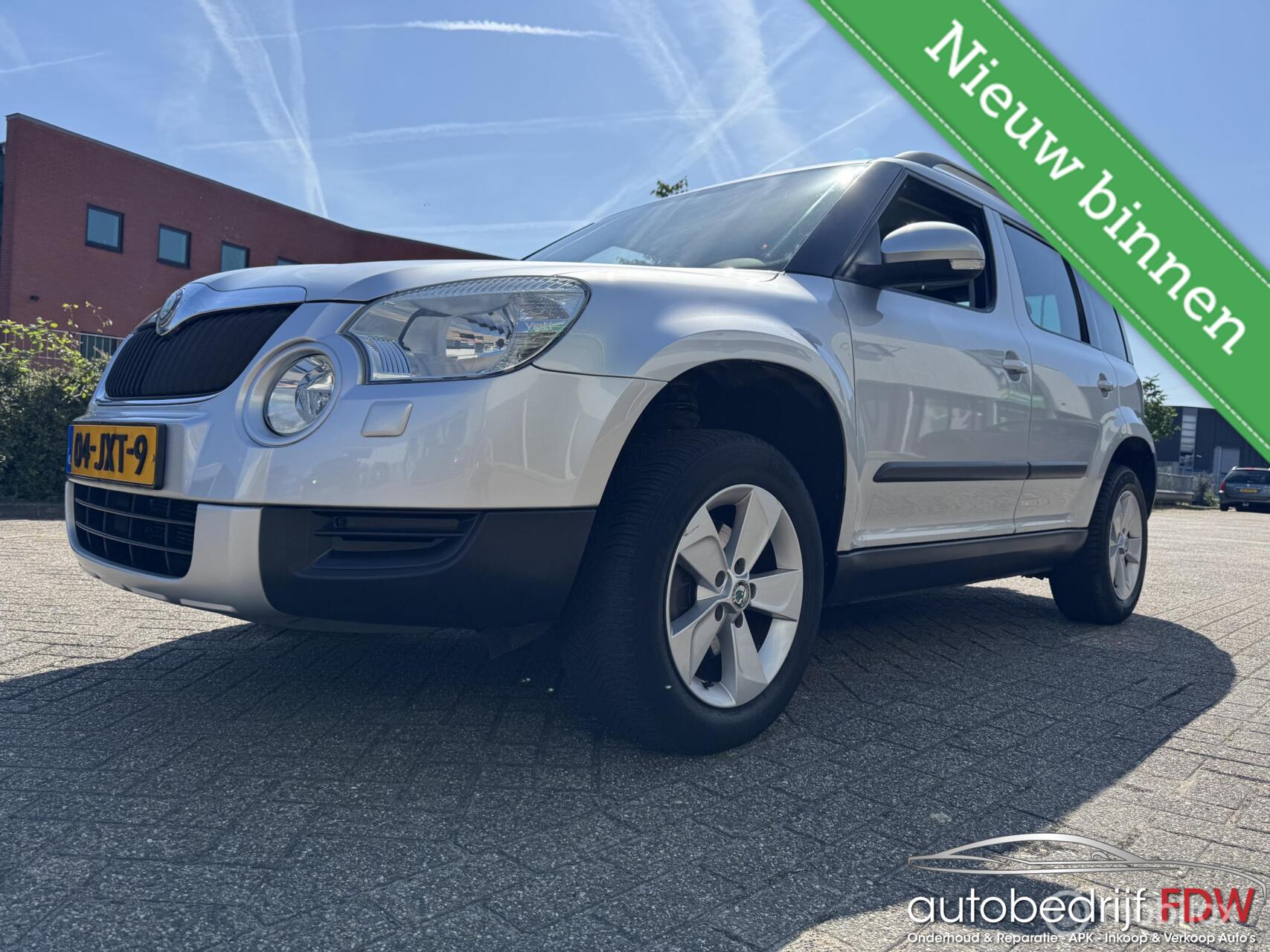 Skoda Yeti 1.8 TSI 4x4/AIRCO/TREKHAAK/LM VELGEN/NAP/ 2010 - voorkant
