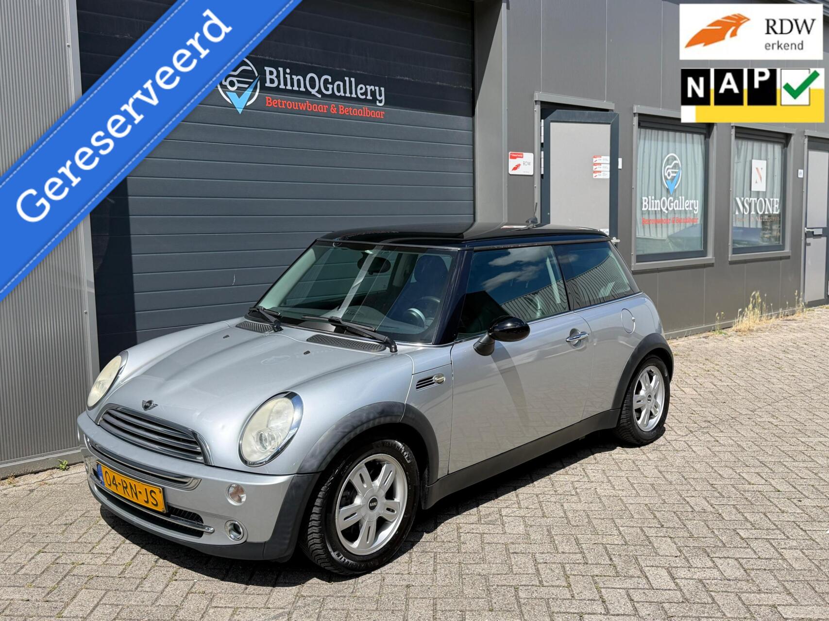 Mini Mini Cooper 1.6 Cooper Pepper|Airco|Cruise|Elektr.ramen| 2005 - voorkant