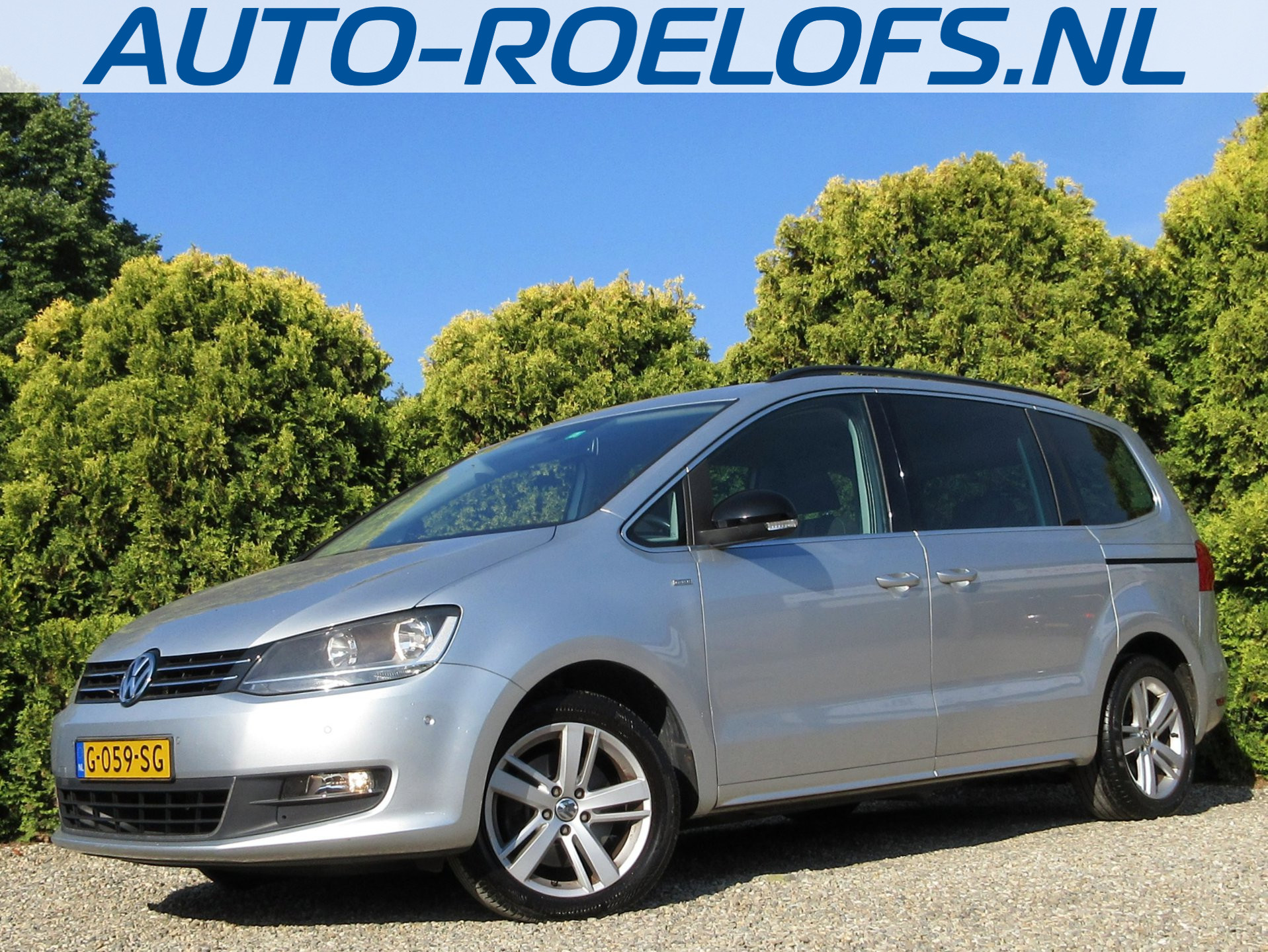 Volkswagen Sharan 1.4 TSI Highline * 7-persoons * Navi * Trekhaak * 2012 - voorkant
