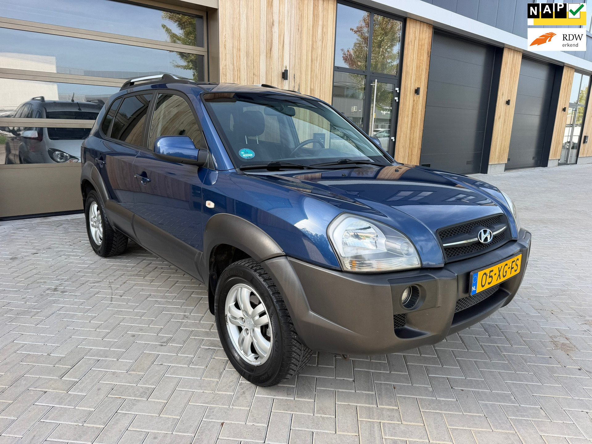 Hyundai Tucson 2.0i Style 5DRS|Clima|Cruice controle|Trekhaak|nieuwe APK 2007 - voorkant