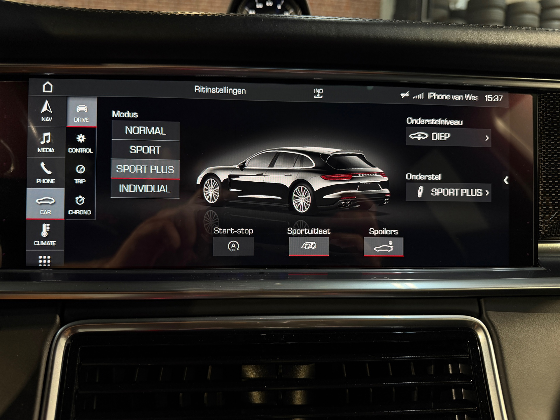 Foto van Porsche Panamera Sport Turismo