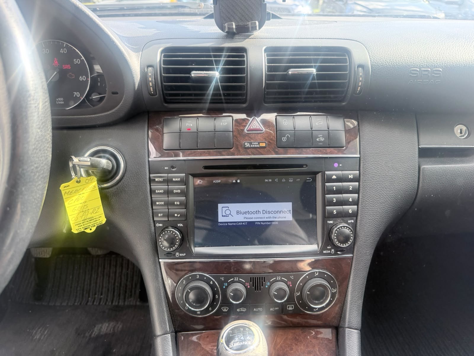 Foto van Mercedes-Benz C 180 Kompressor
