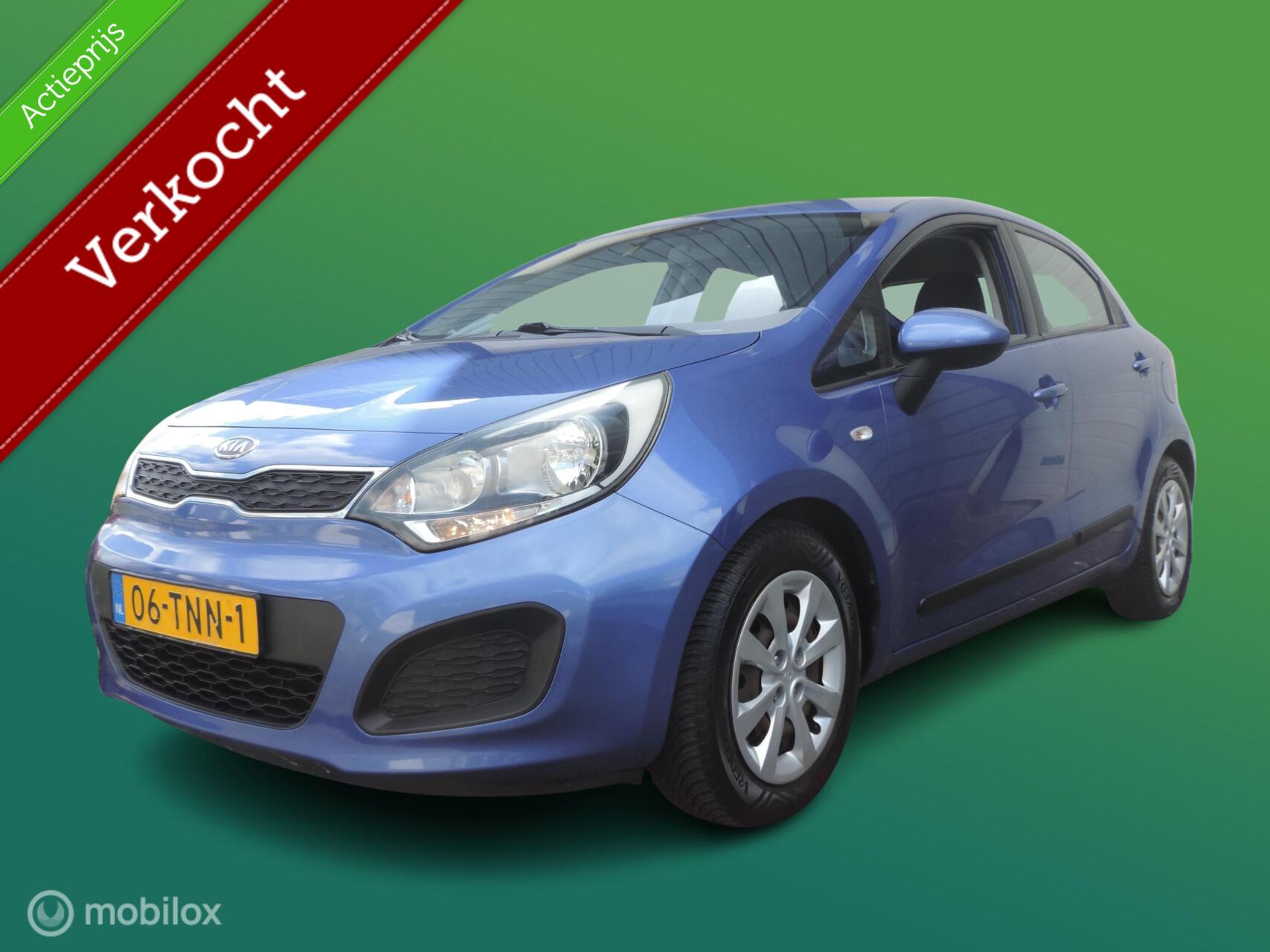 Kia Rio 1.2 CVVT Comfort Pack DEALER ONDERHOUDEN! NAP!!! 2012 - voorkant