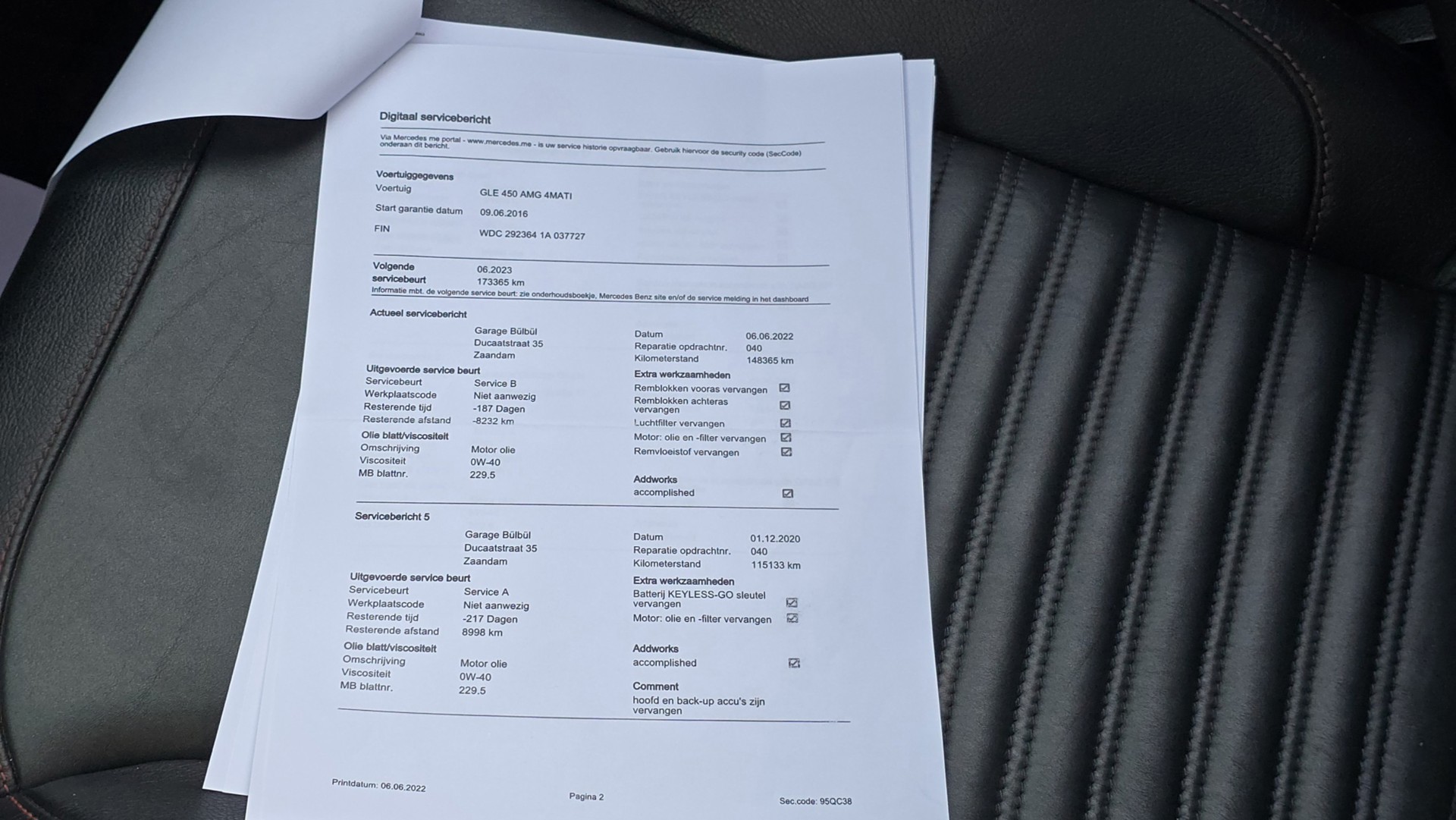 Foto van Mercedes-Benz Gle 450 4Matic