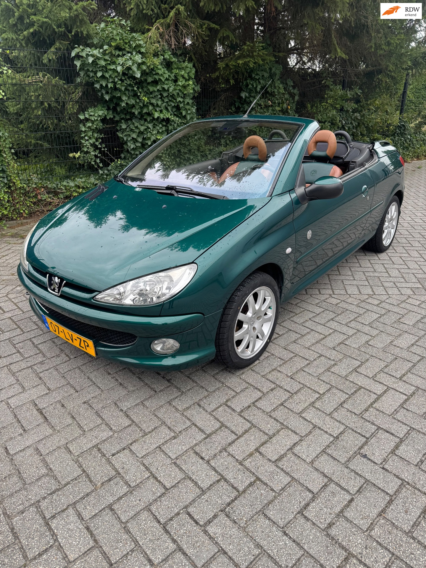 Peugeot 206 1.6-16V Roland Garros 2003 - voorkant