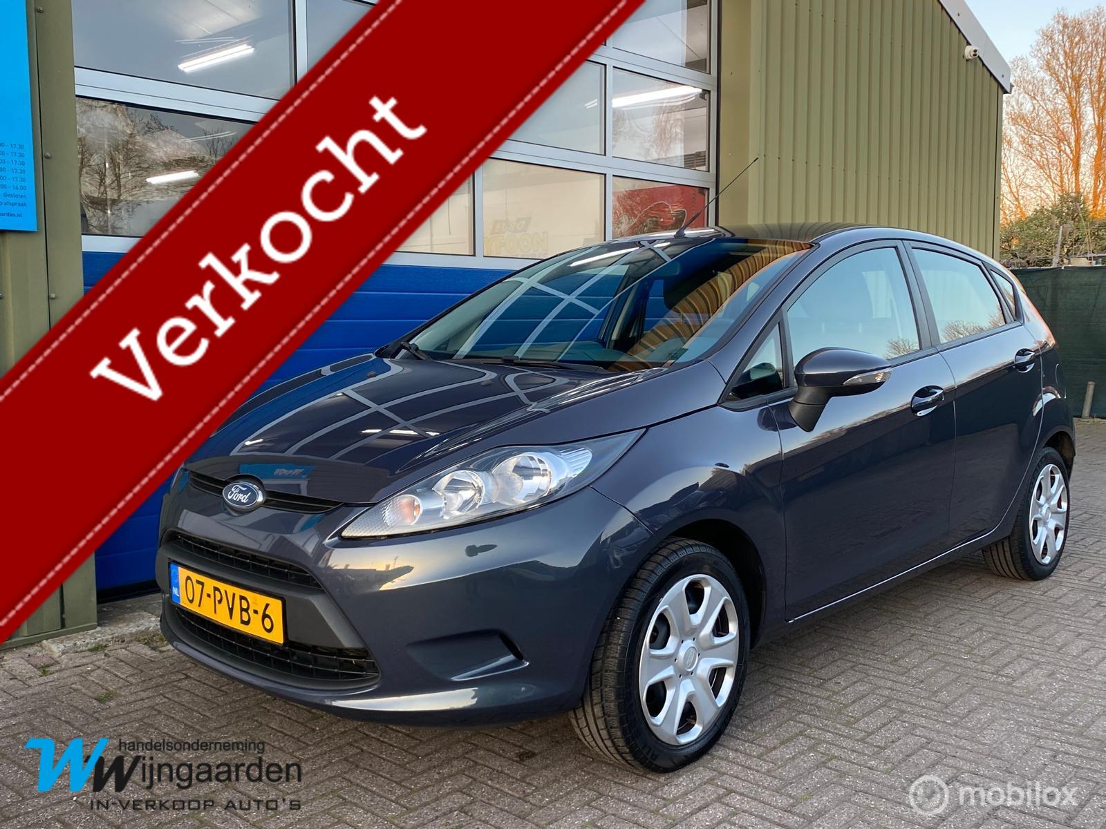 Ford Fiesta 1.25 Limited|Keurige auto|Airco|Trekhaak|Iso fix 2011 - voorkant