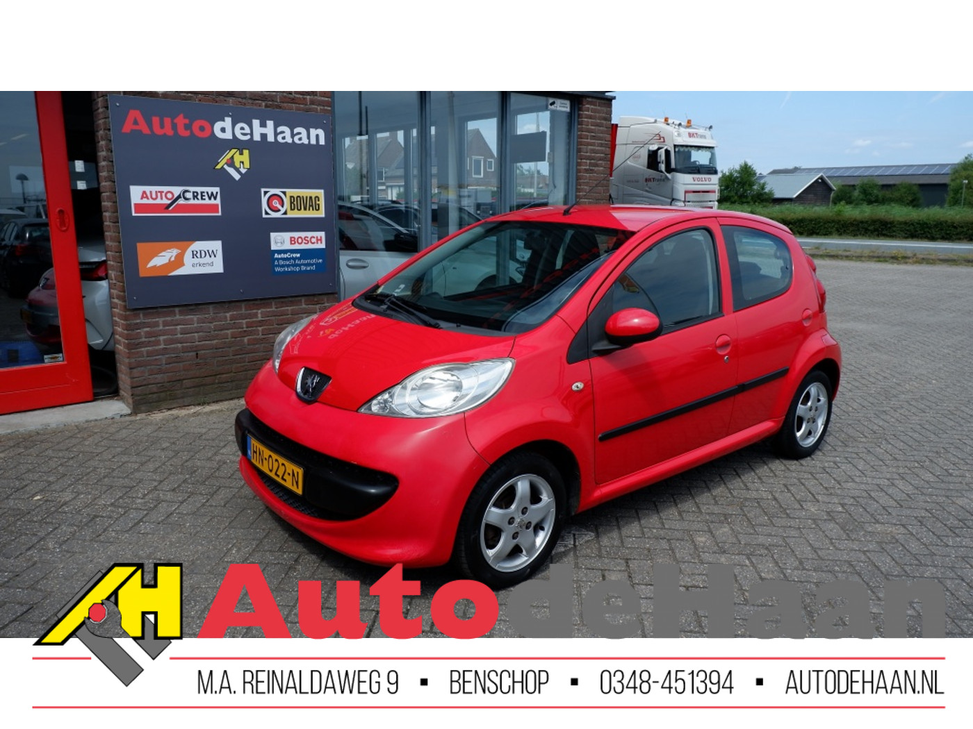 Peugeot 107 1.0-12V XR 2008 - voorkant