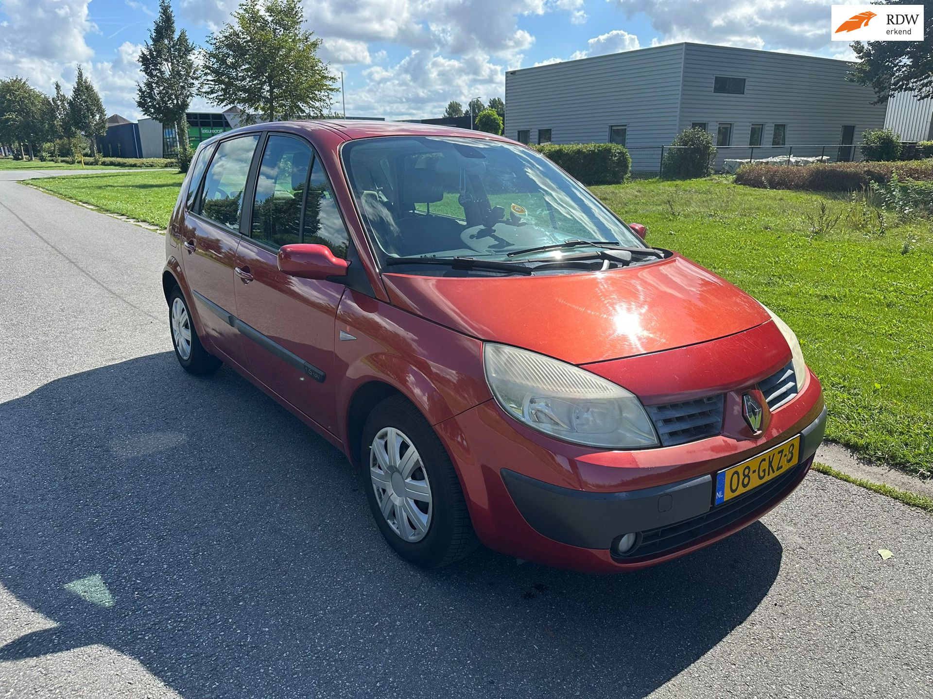 Renault Meganen Scenic 1.6-16V Auth.Comf/Automaat/Ecc-Airco/Trekhaak/189.684 KM 2005 - voorkant