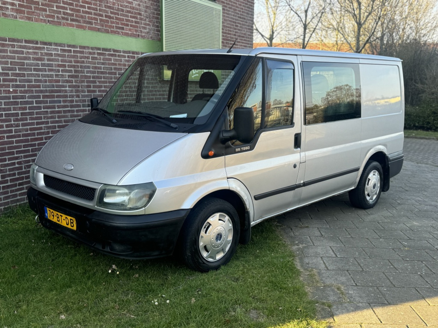 Ford Transit 260s FD Van 85 Lr4.23 260S 2.0TDdi B.Ed.DC 2005 Airco|DB-cabine|T-haak|Nap 2005 - voorkant