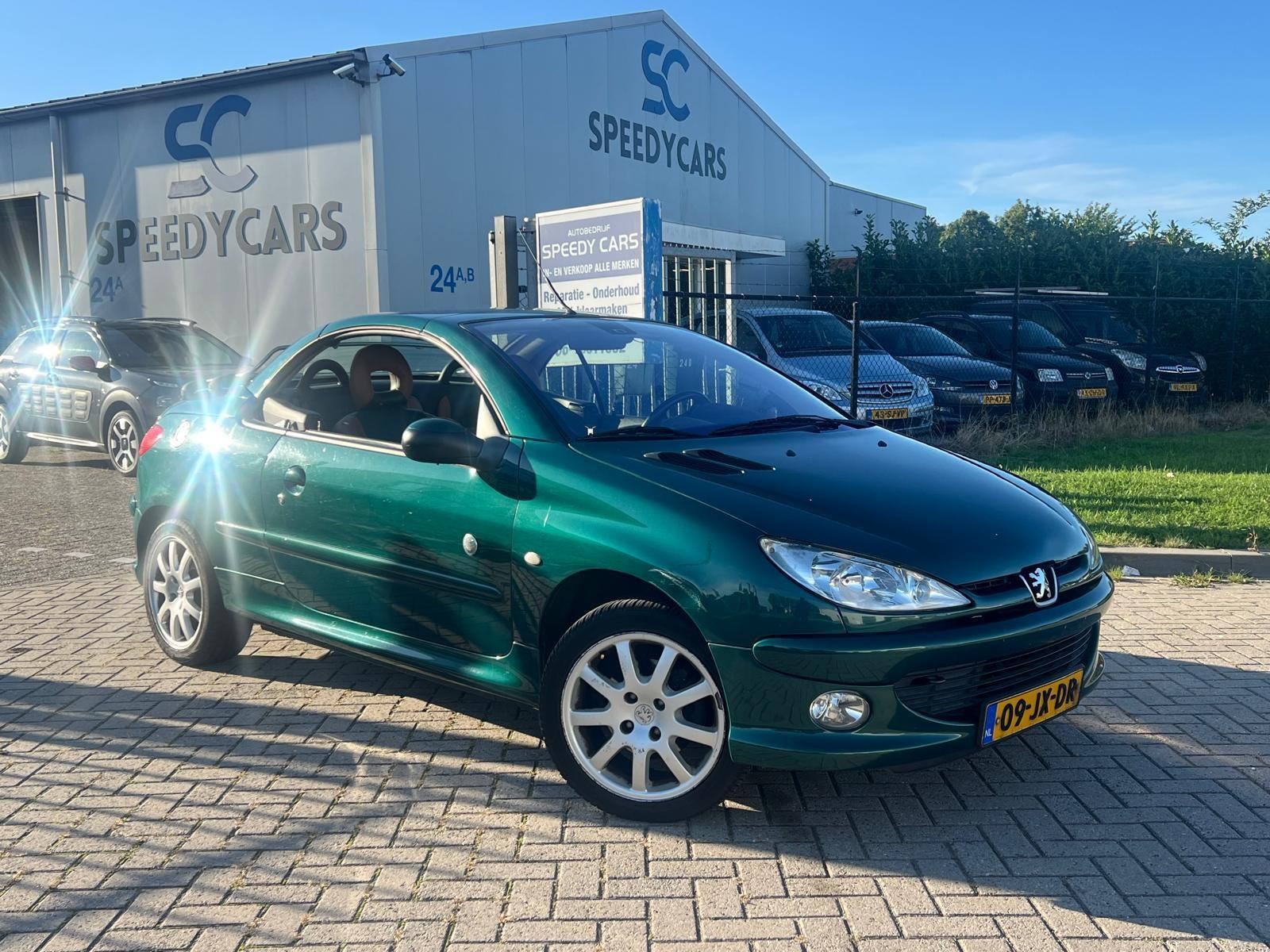 Peugeot 206 2.0-16V Roland Garros Leer Clima Cruise 2002 - voorkant