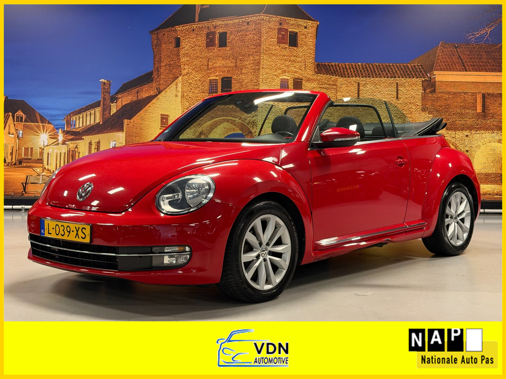 Volkswagen Beetle 2.0 TDI Design Climate&Cruise Control 2015 - voorkant
