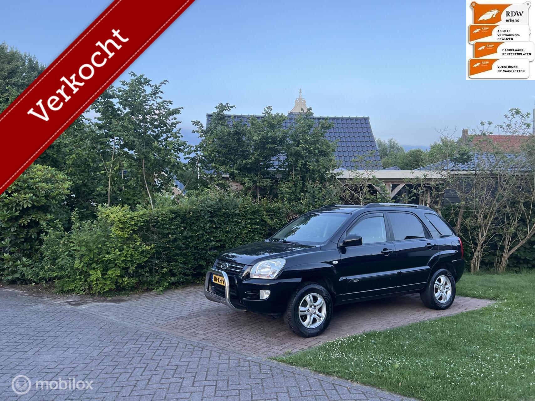 Kia Sportage 2.0 CVVT X-pression 2007 - voorkant