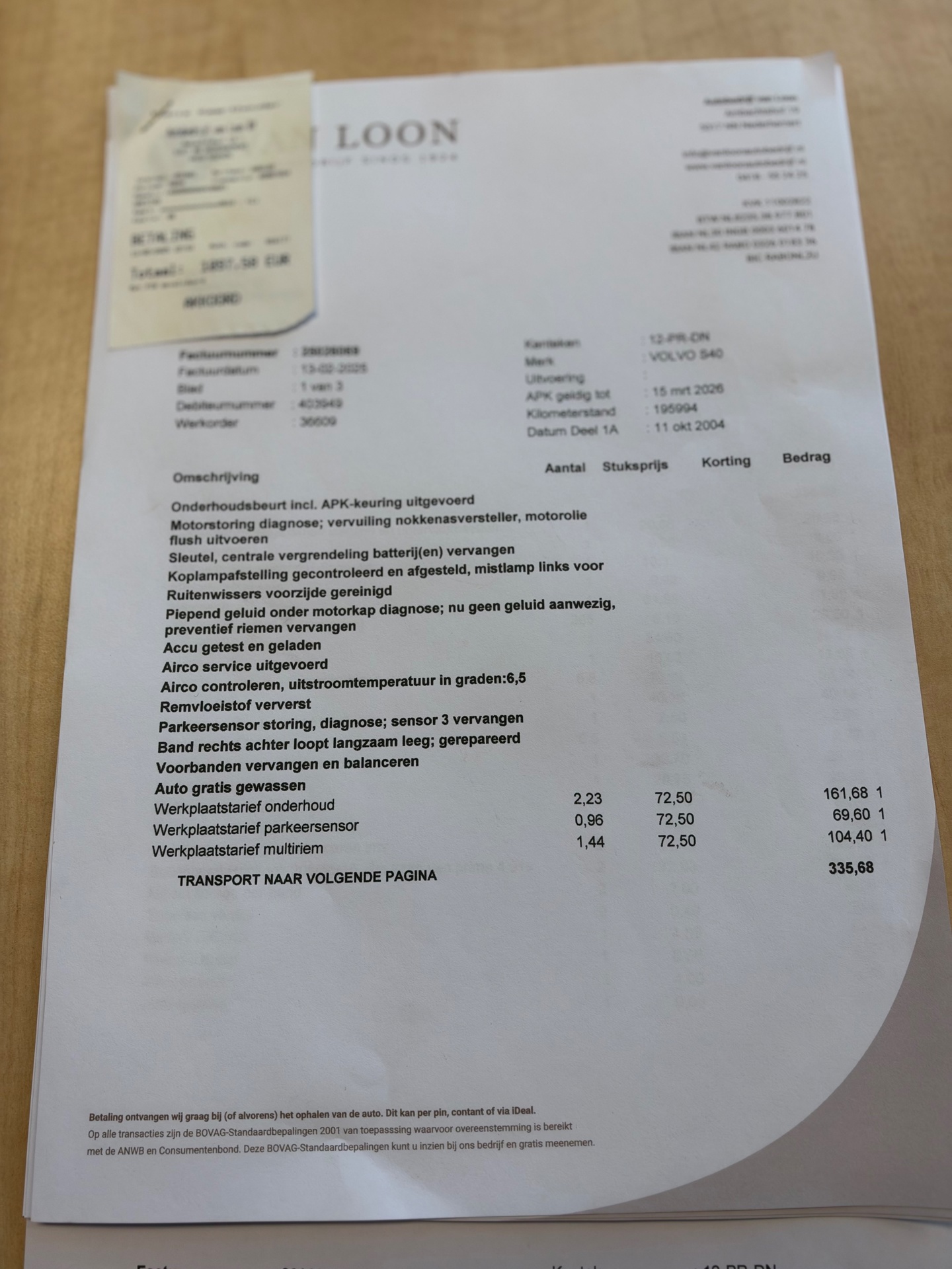 Foto van Volvo S40