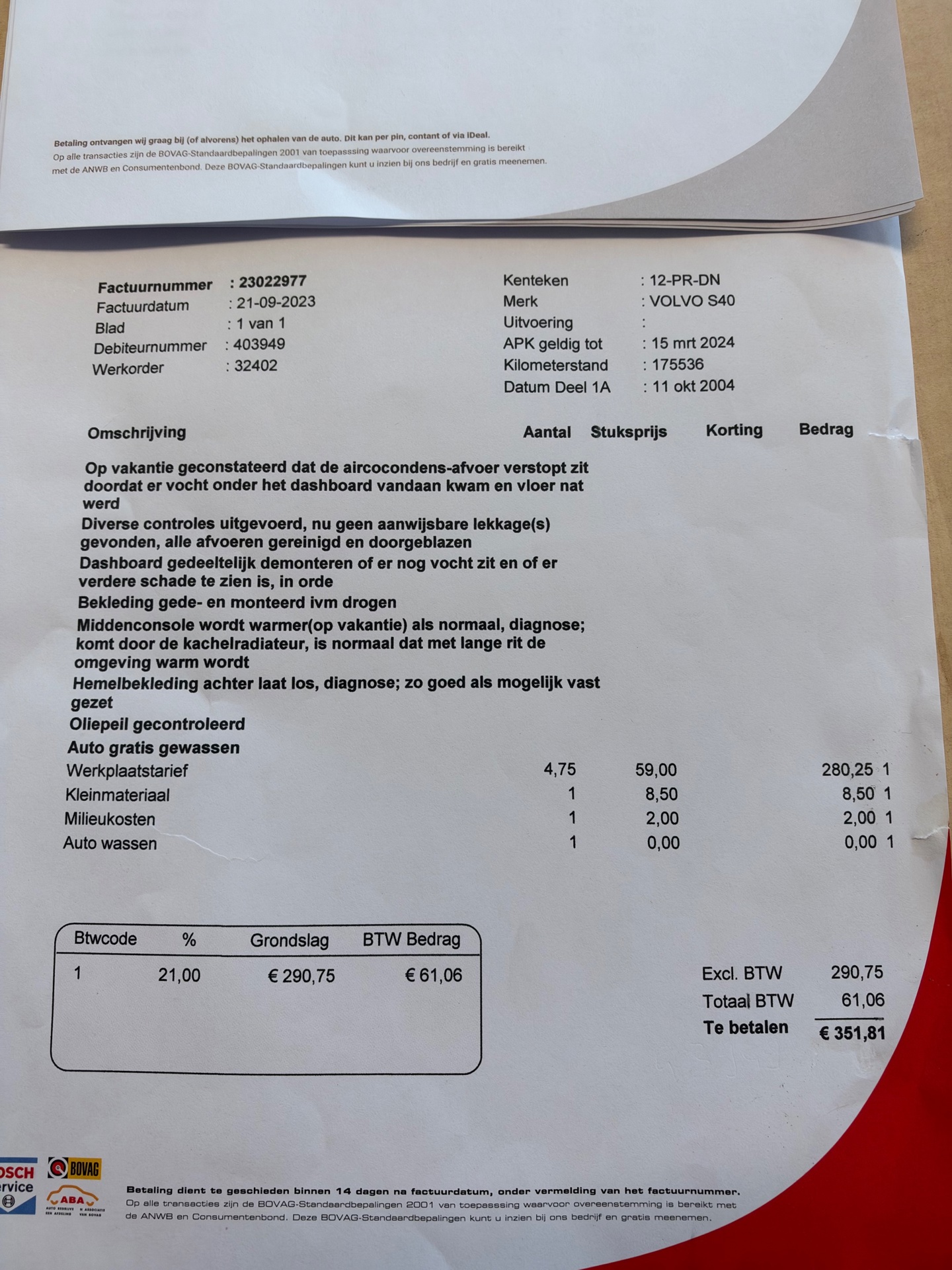 Foto van Volvo S40