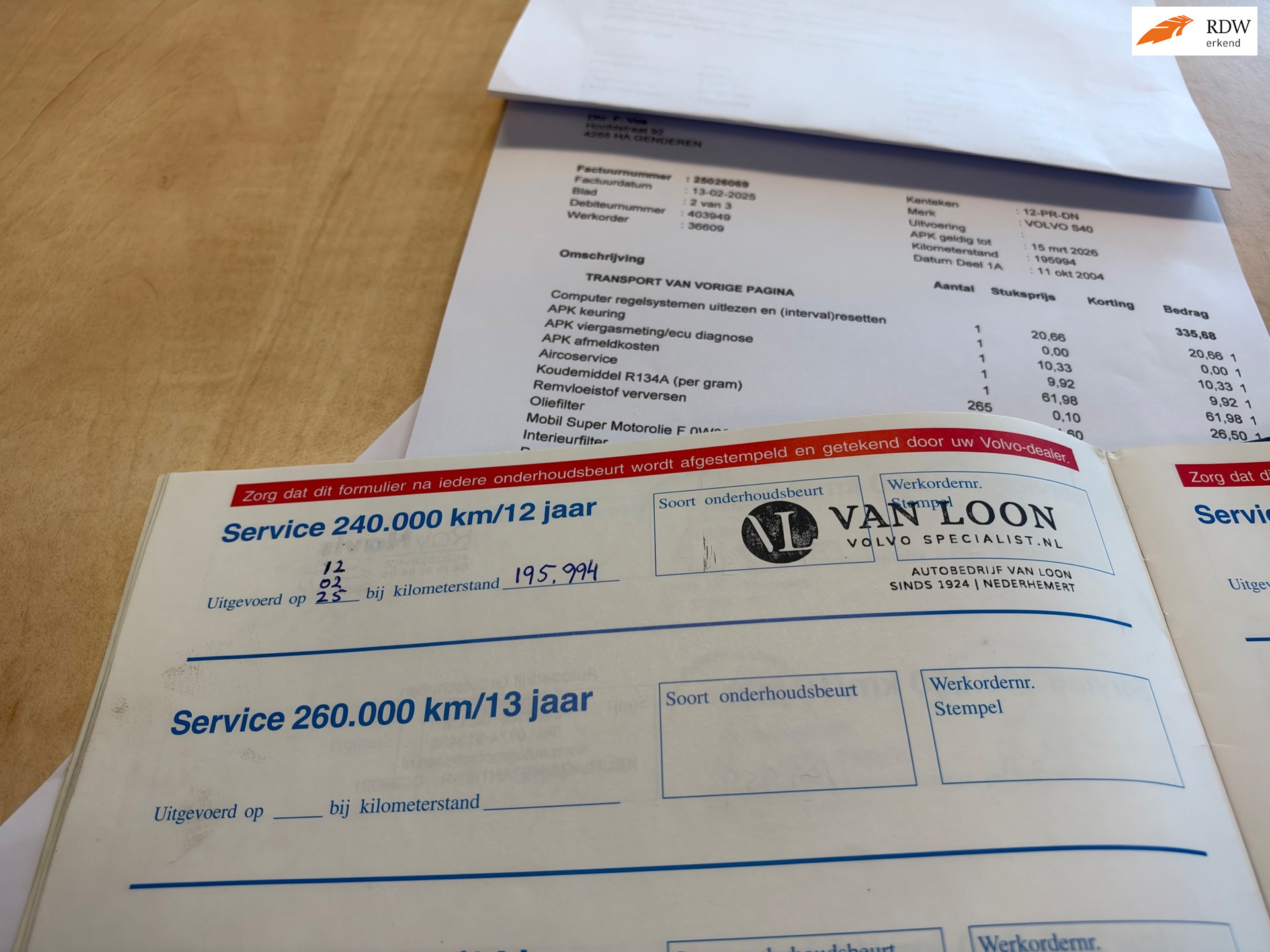 Foto van Volvo S40